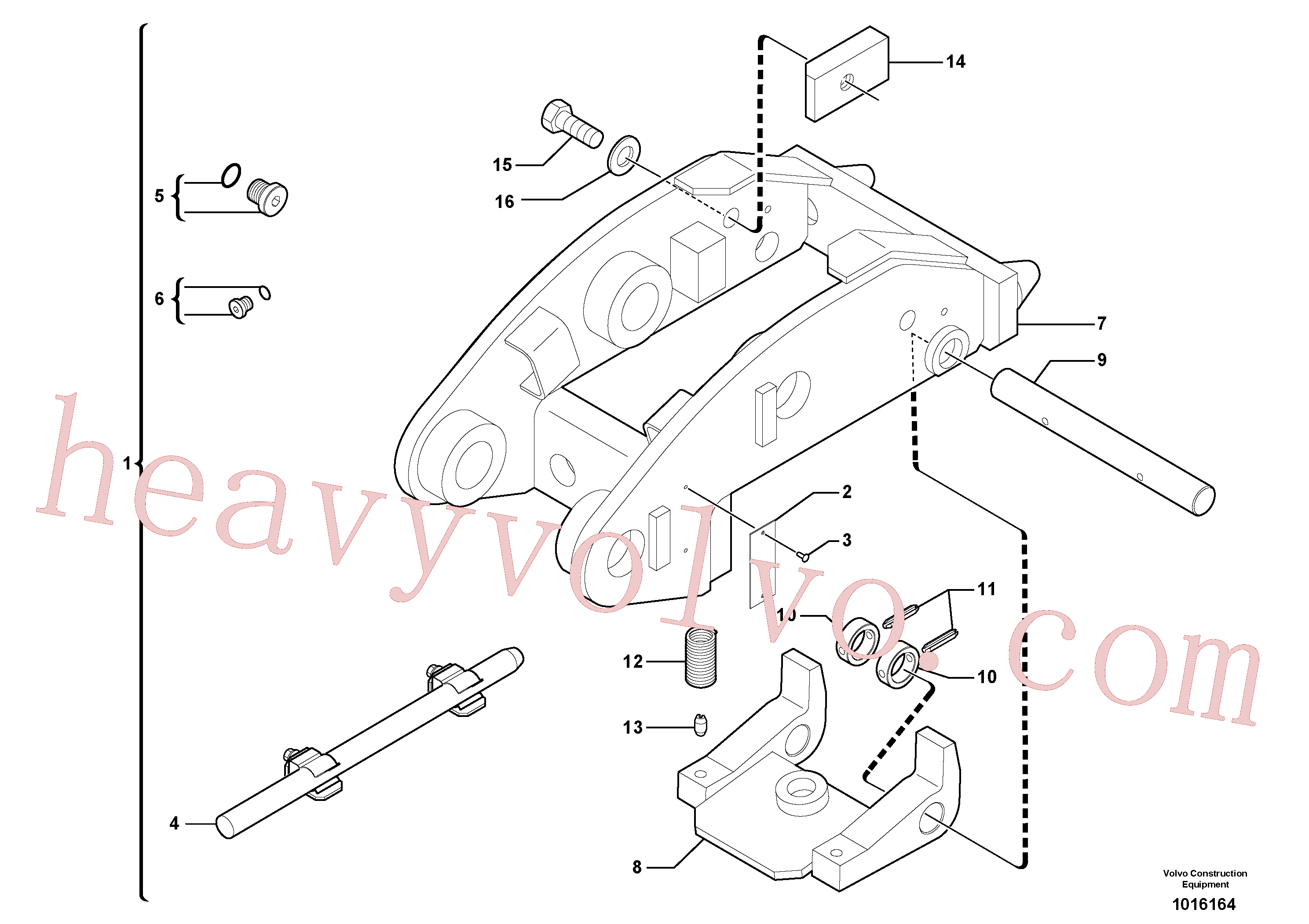 Wholesale PJ4810010 Spring for Volvo Excavator