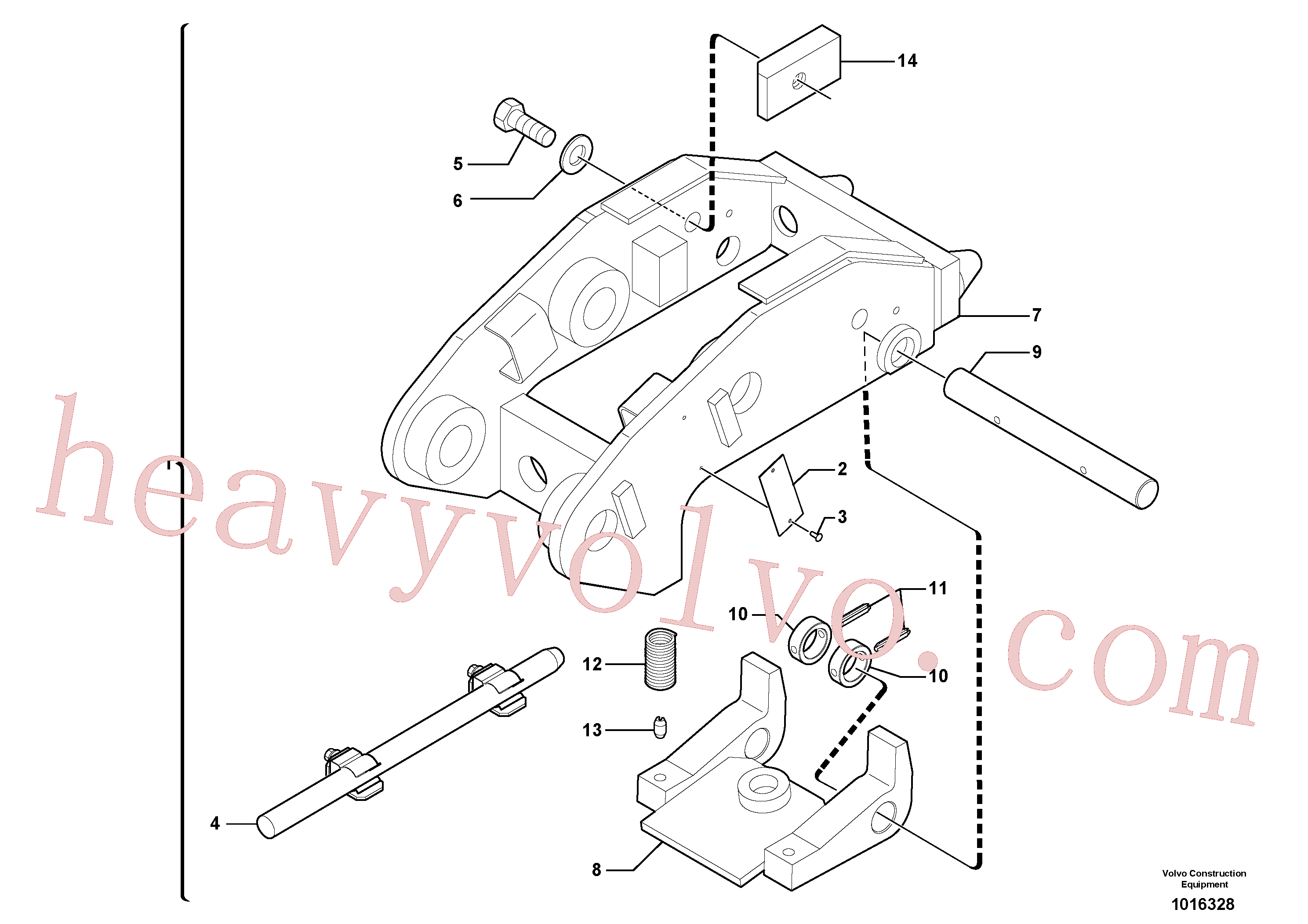 Wholesale PJ4810010 Spring for Volvo Excavator