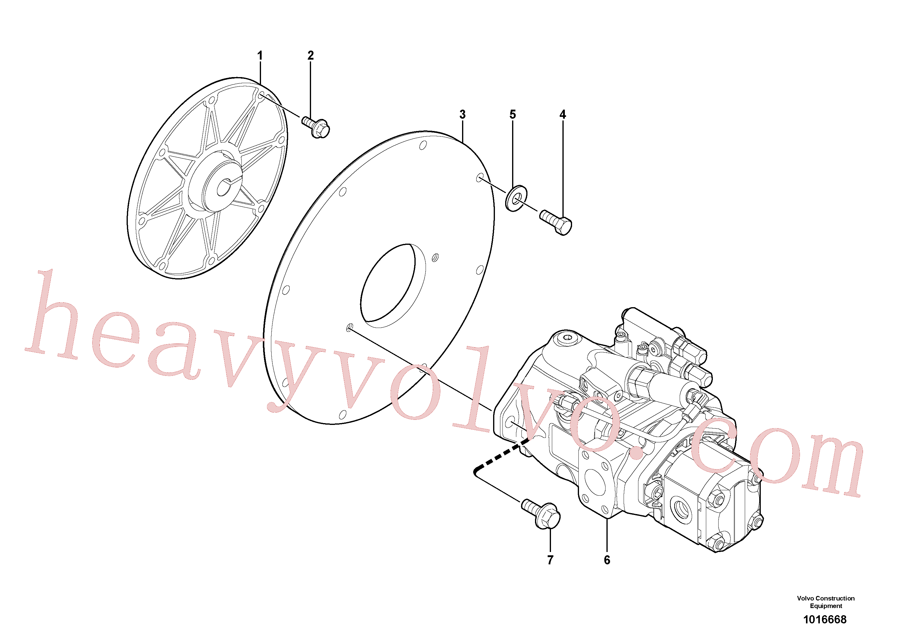 Volvo excavator part PJ5010018 Coupling piece for sale