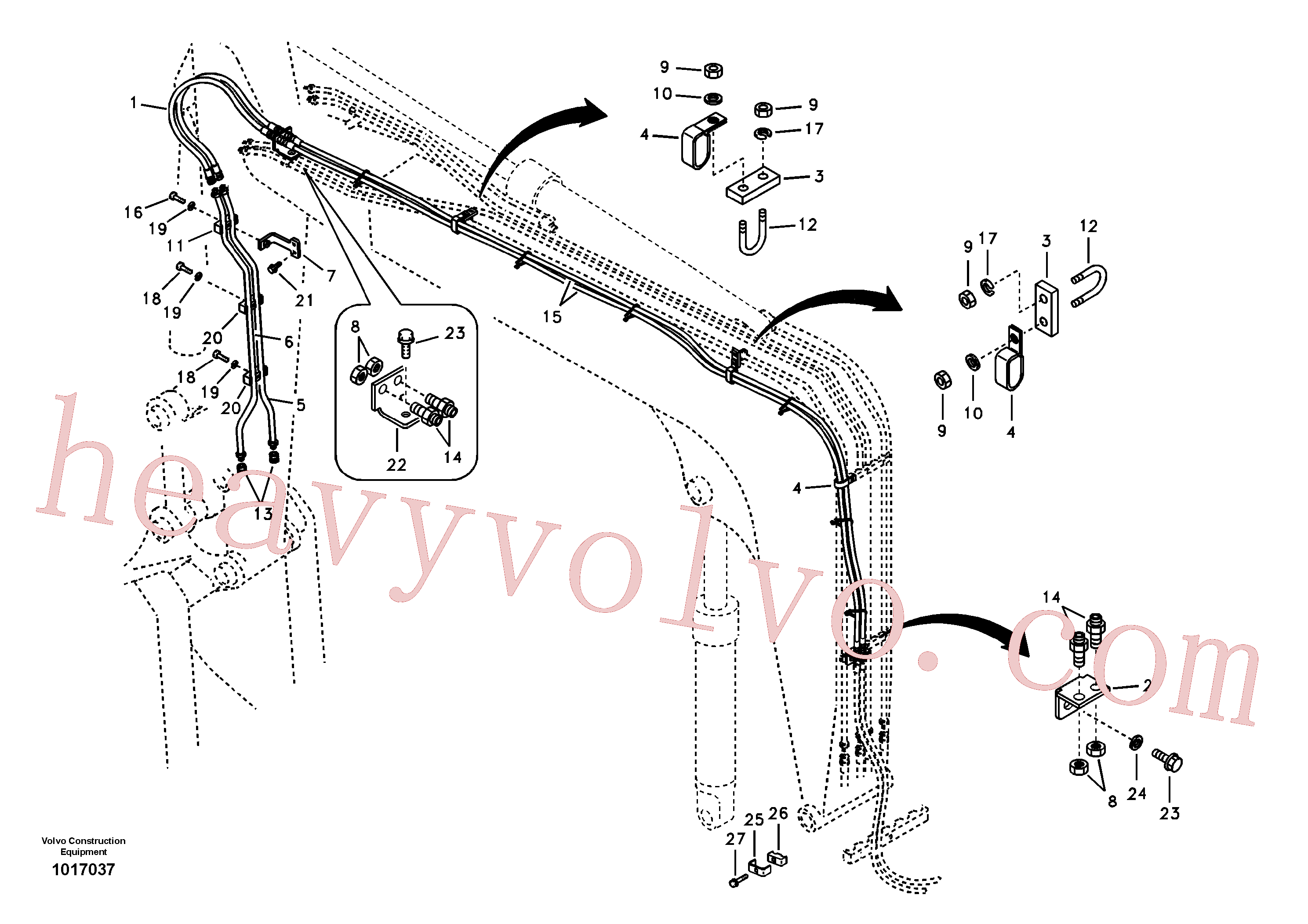 Volvo Assembly VOE14512609 Bracket for sale