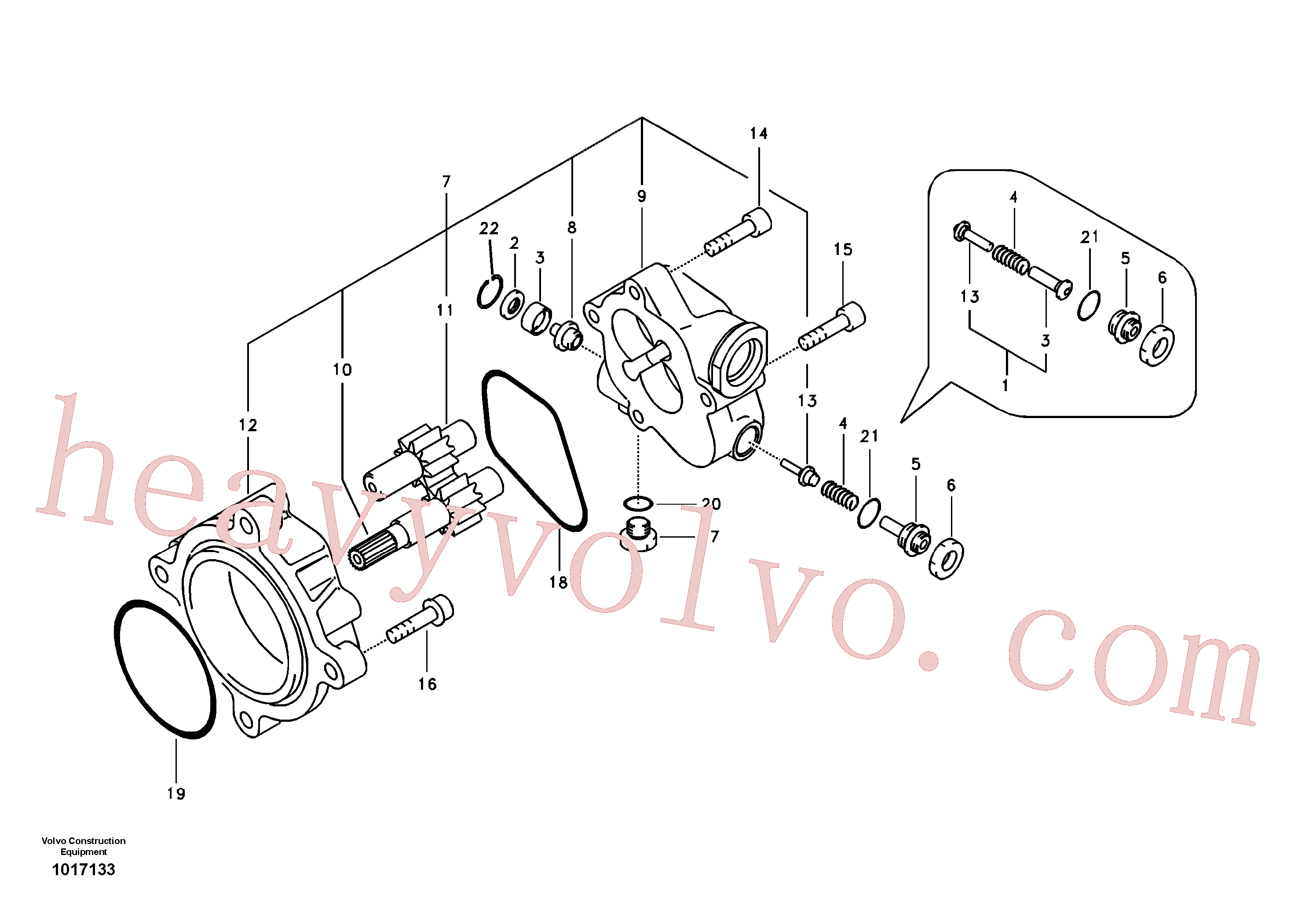 Volvo Assembly VOE14534037 Screw for sale
