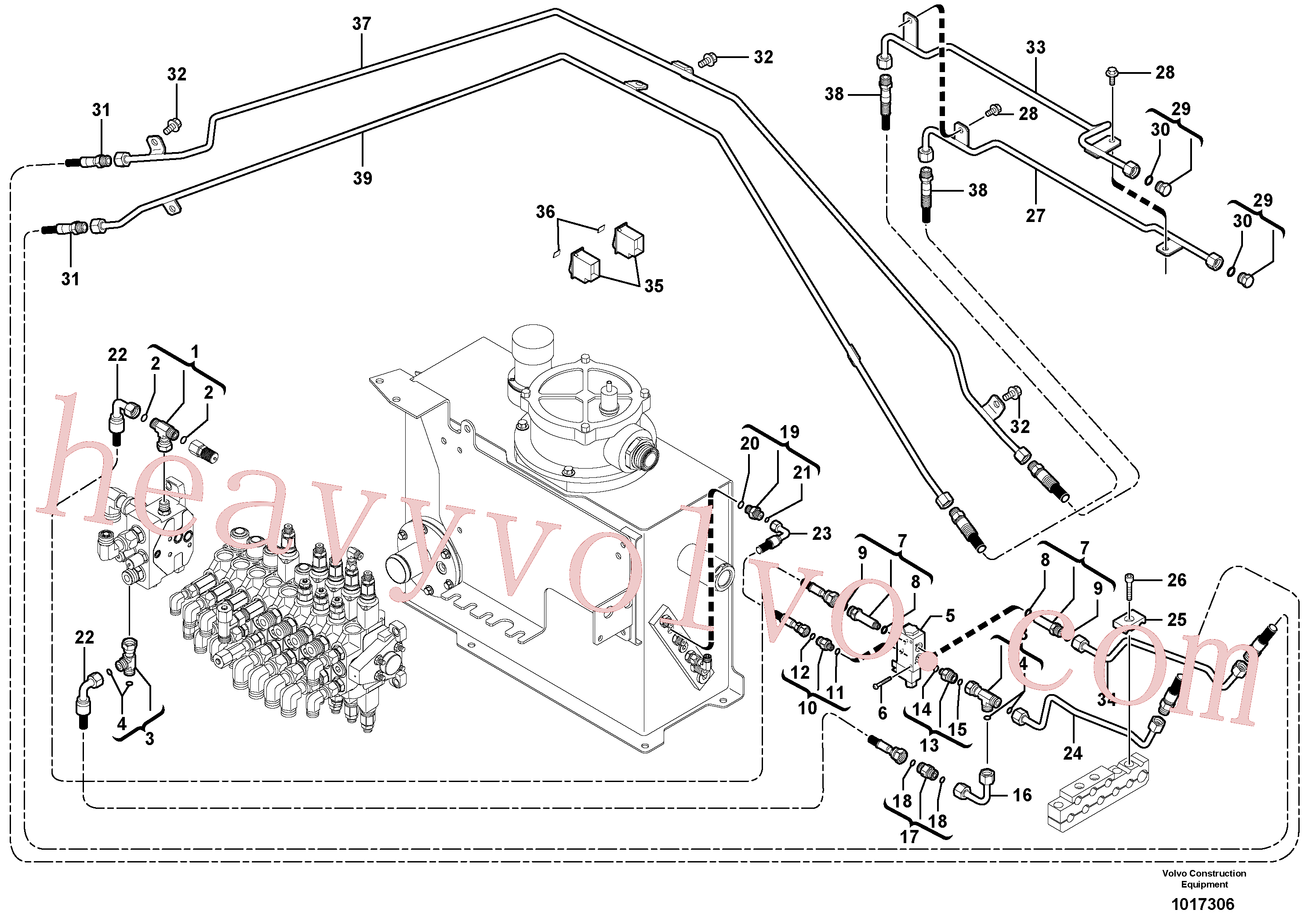 Volvo Assembly VOE11804128 Symbol for sale