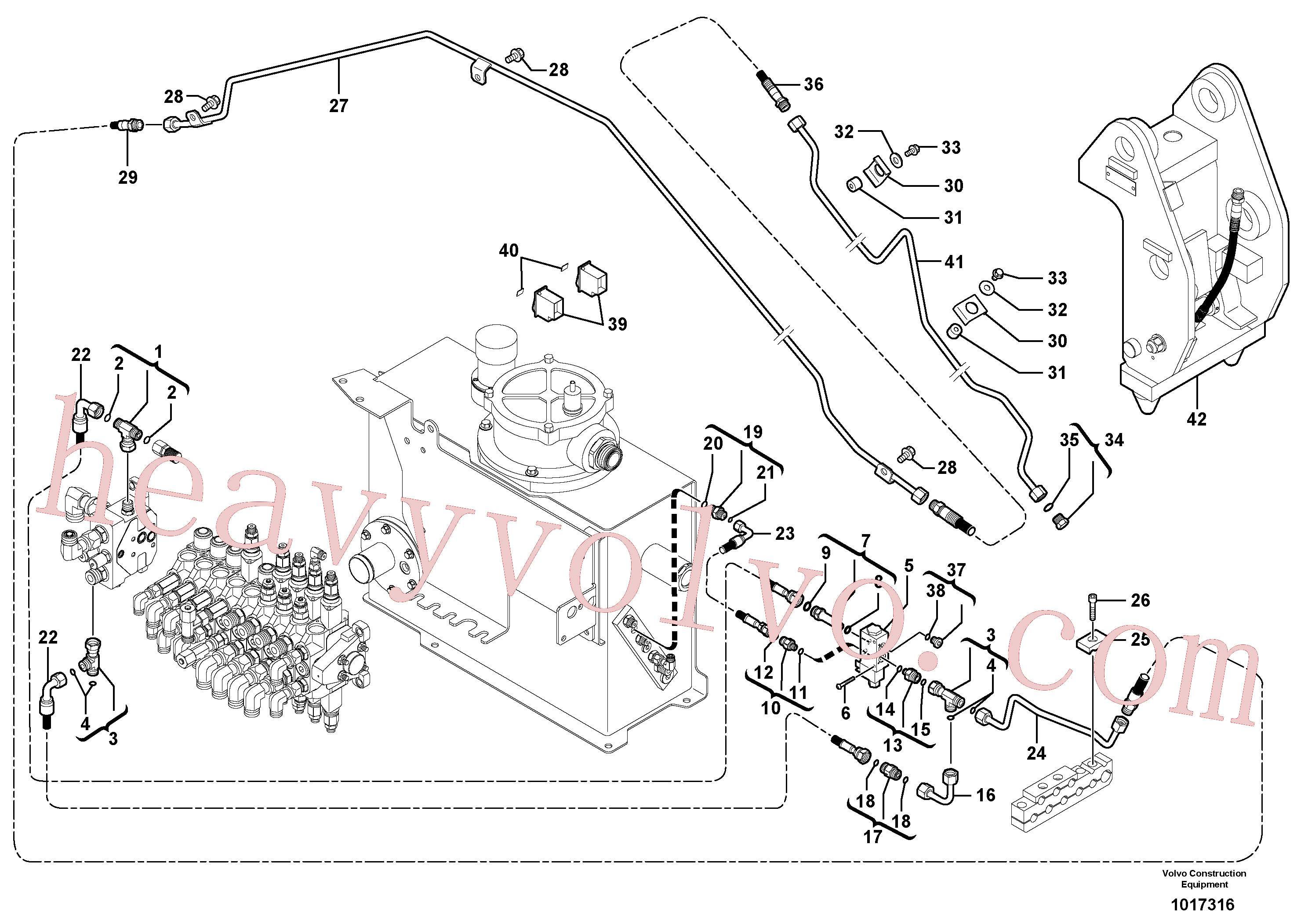 Volvo Assembly VOE11804128 Symbol for sale