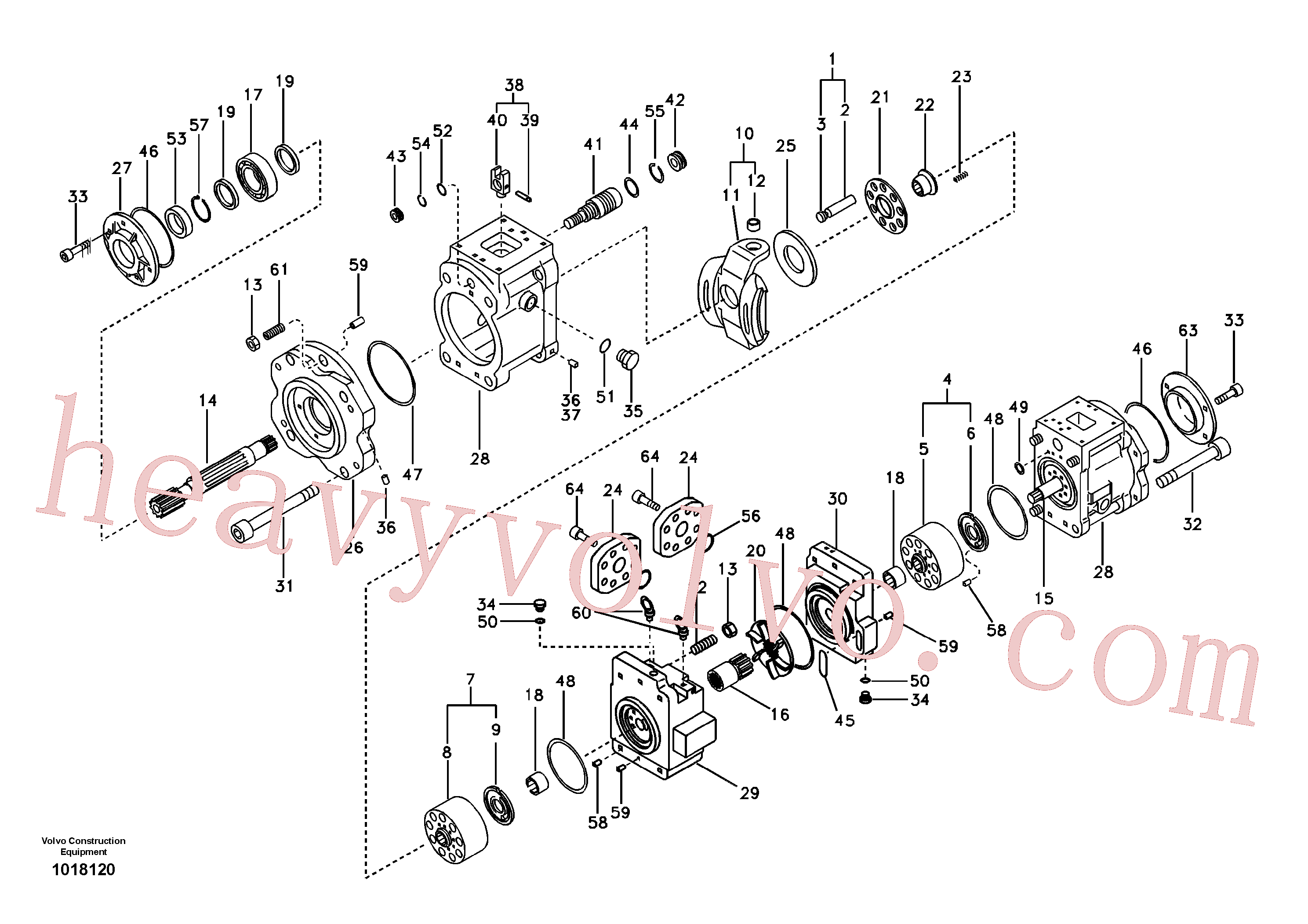 Volvo excavator part VOE14535386 O-ring for sale