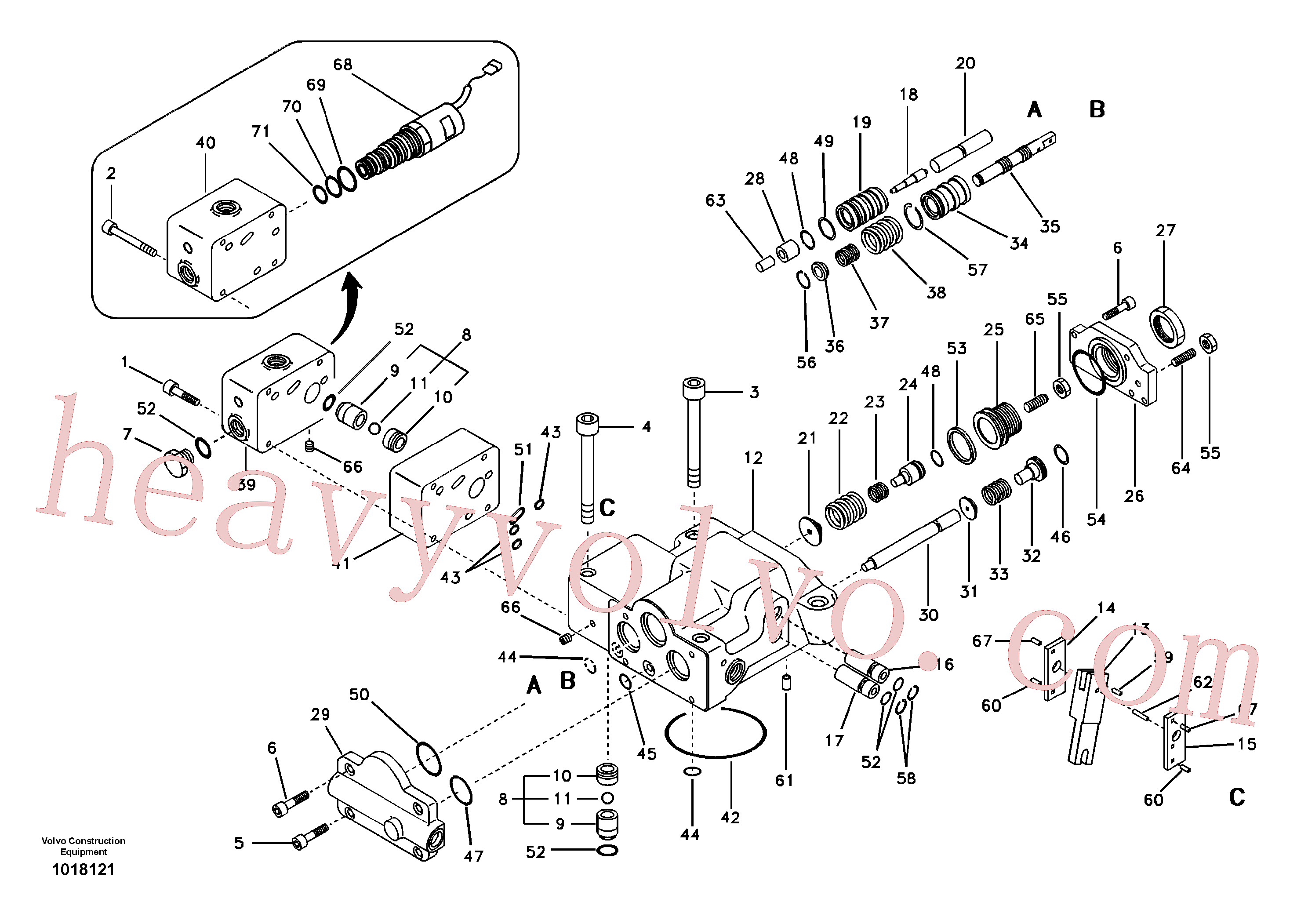 Volvo VOE14500060 Case aftermarket part for sale
