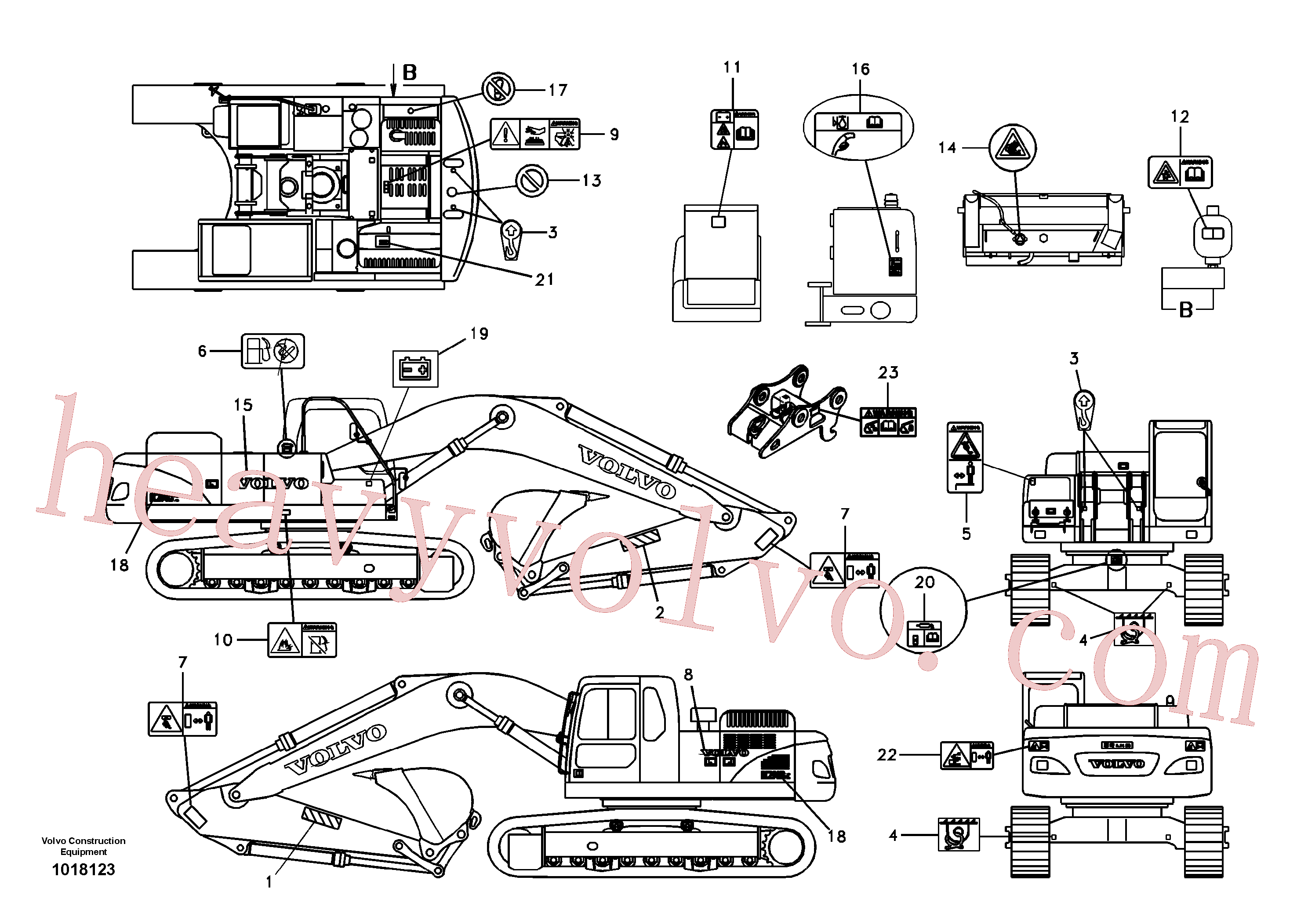 Volvo Assembly VOE14511599 Decal for sale