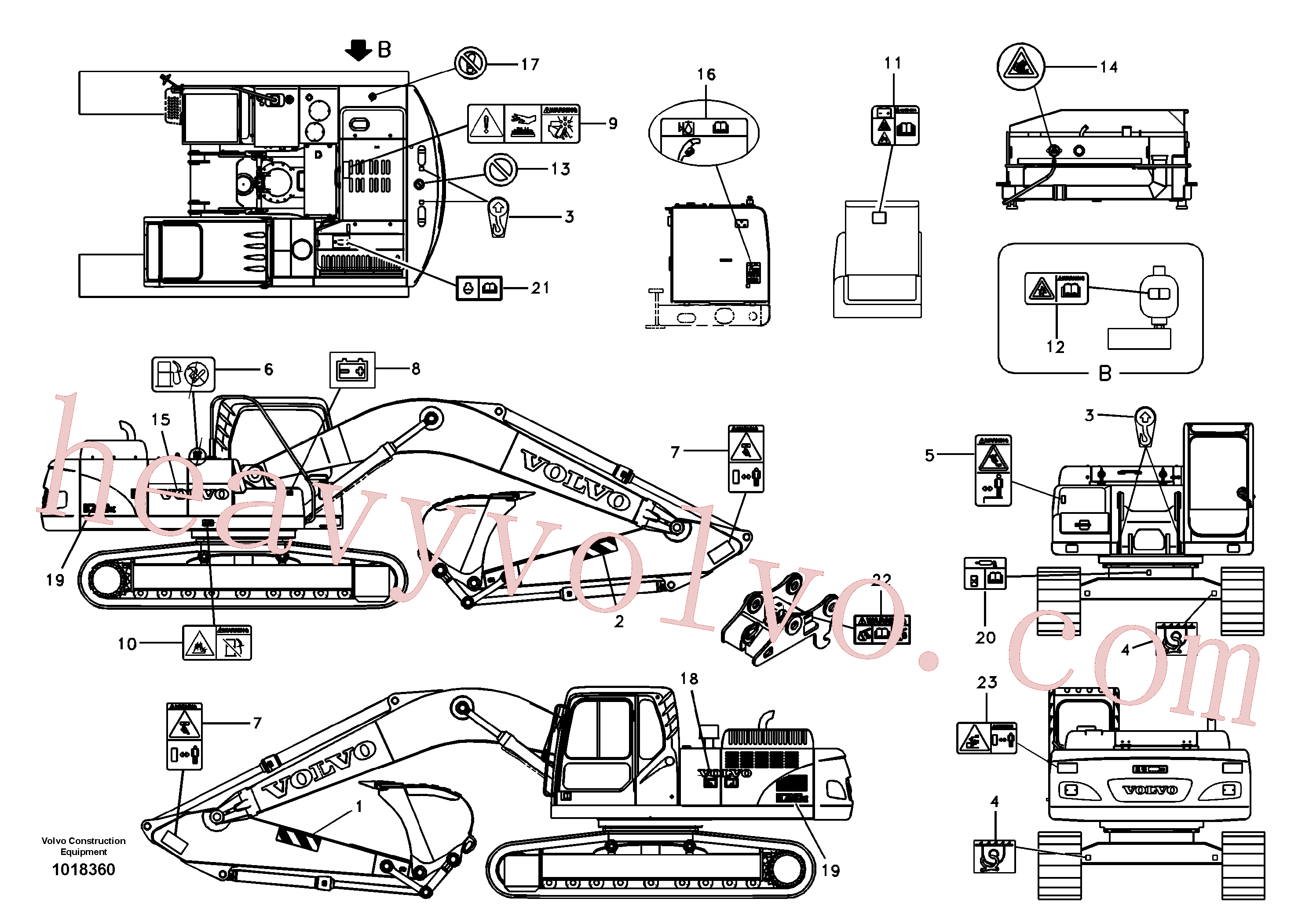 Volvo Assembly VOE14511599 Decal for sale