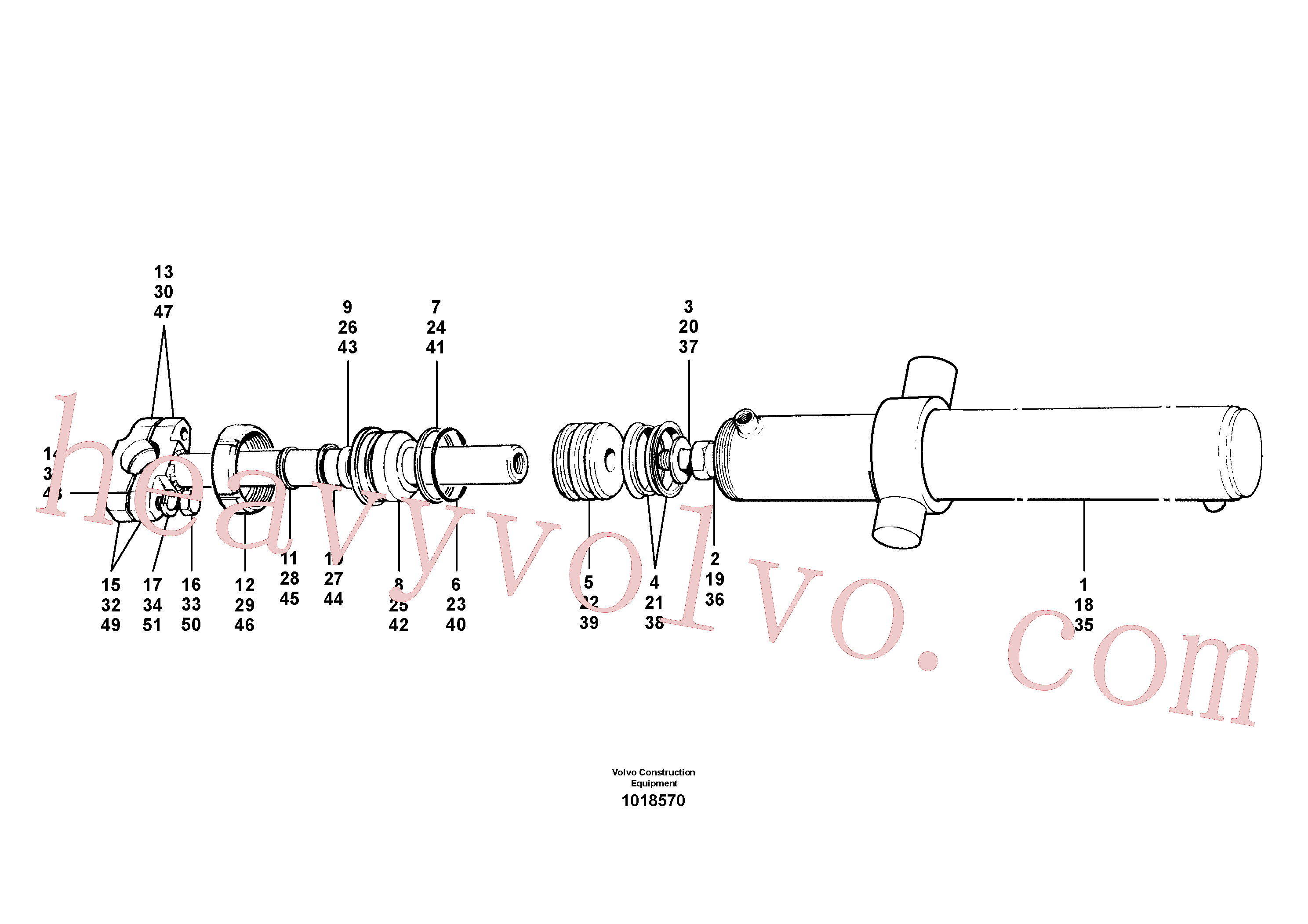 Volvo VOE12724220 Seal aftermarket part for sale