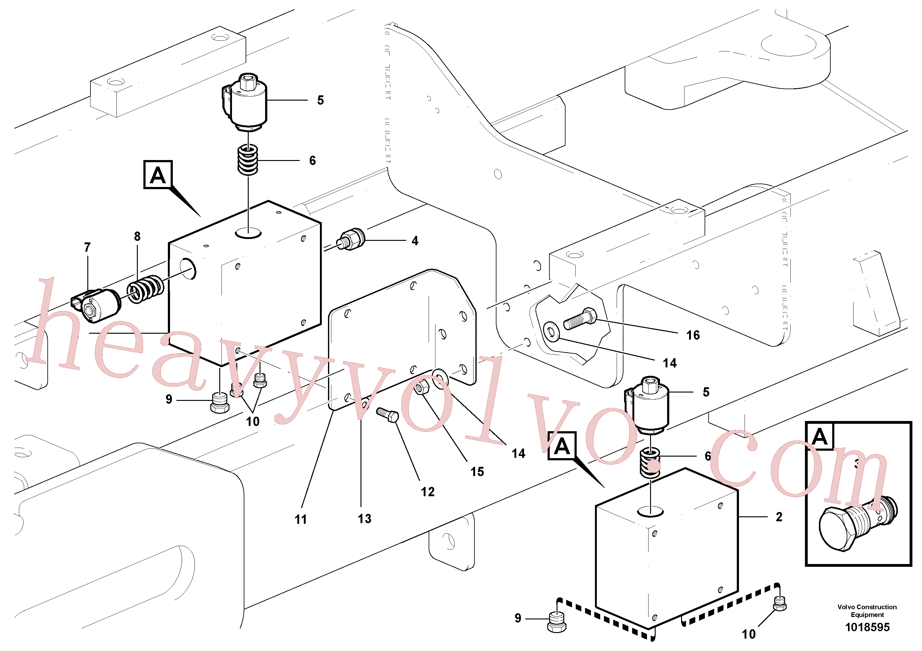 Volvo Assembly VOE12743392 Solenoid for sale
