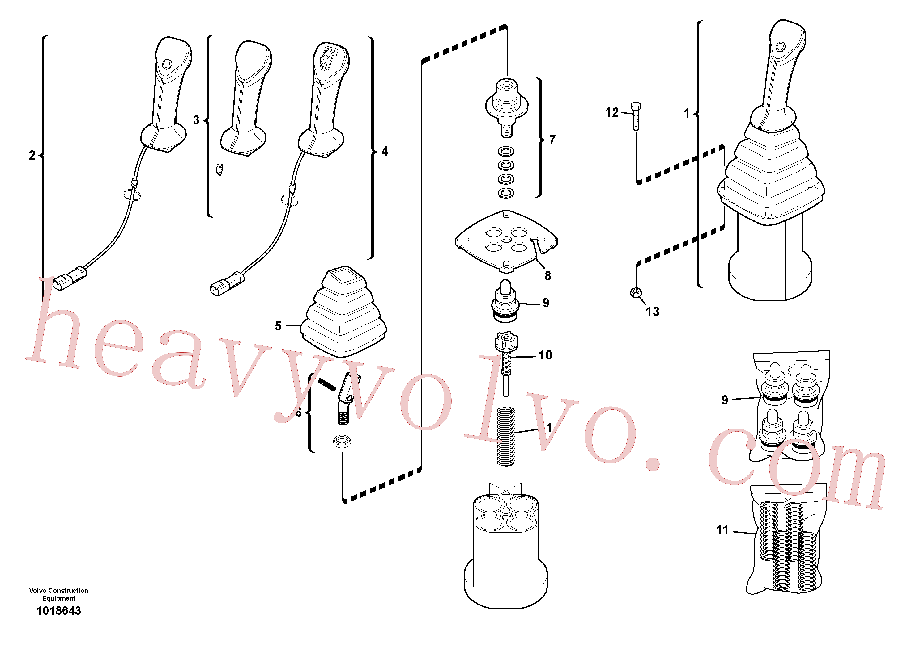 Volvo excavator part VOE14524915 Adapter for sale