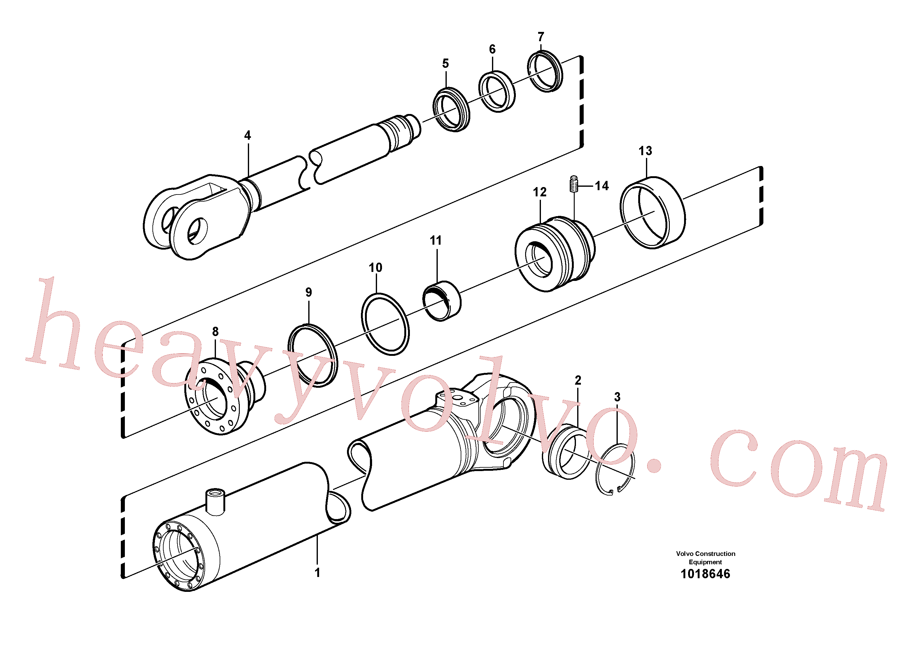 Volvo Assembly VOE4782406 Piston for sale