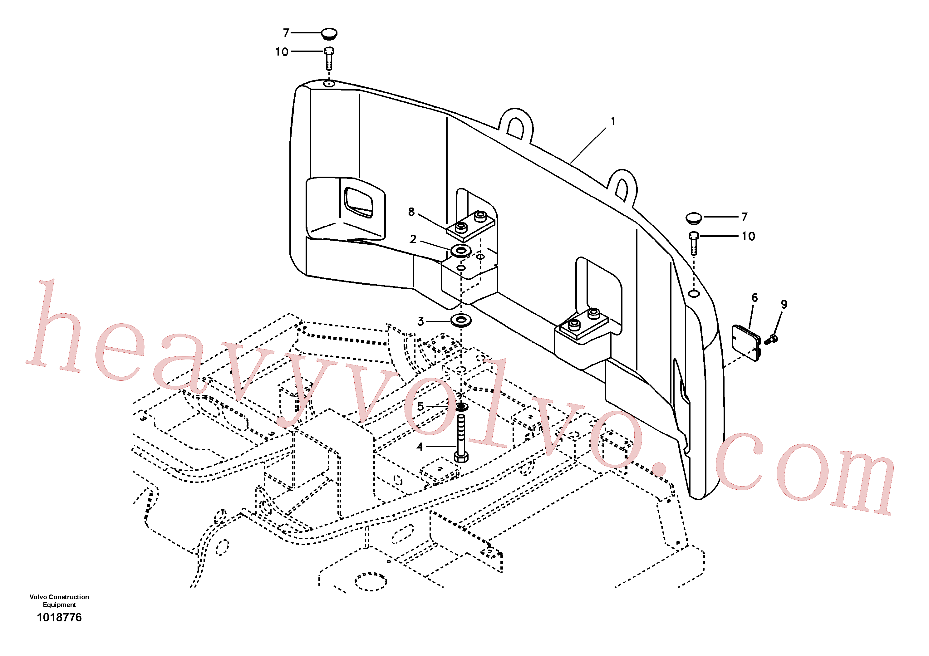 Wholesale VOE993424 Hexagon screw for Volvo Excavator