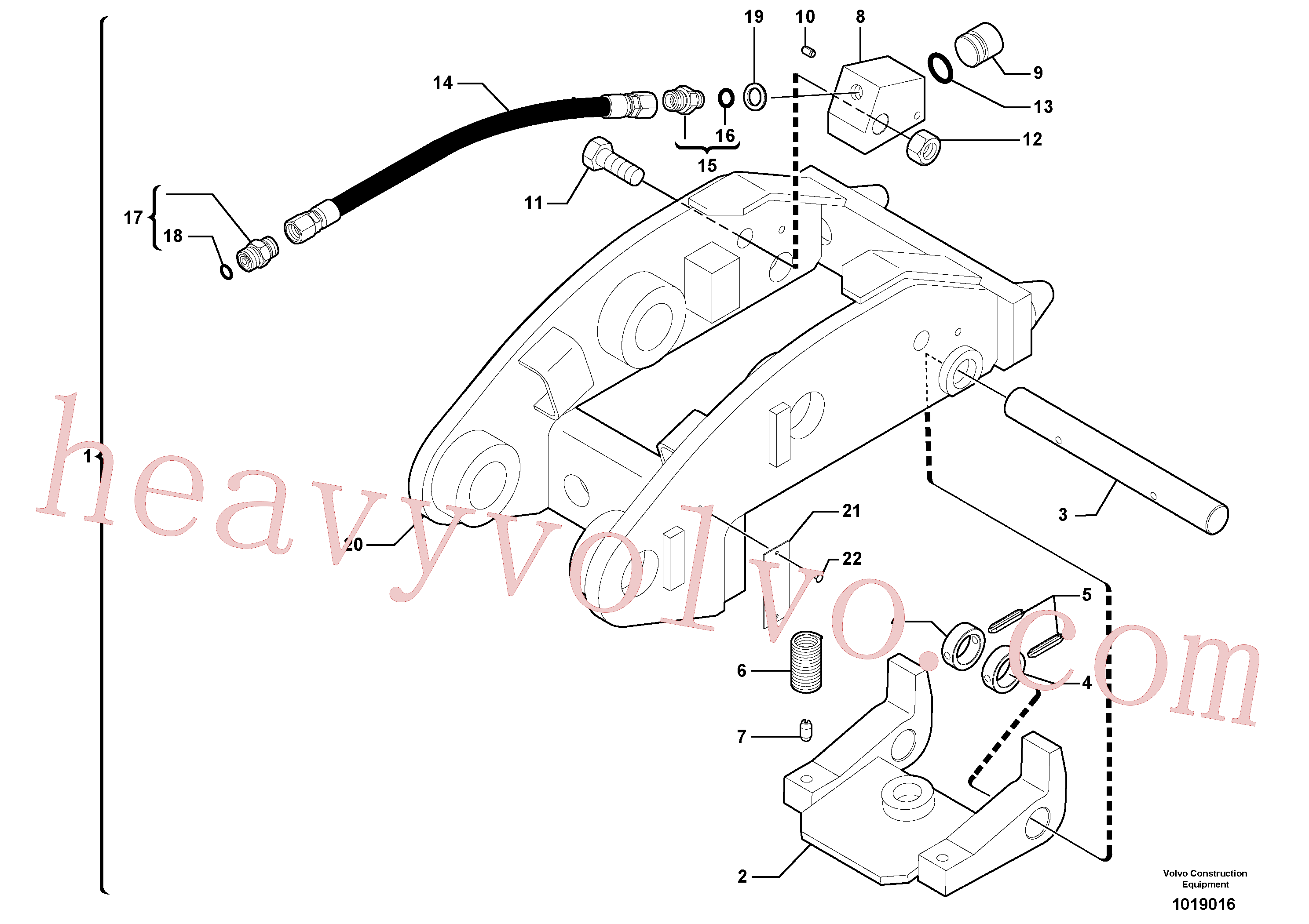 Wholesale PJ4810010 Spring for Volvo Excavator
