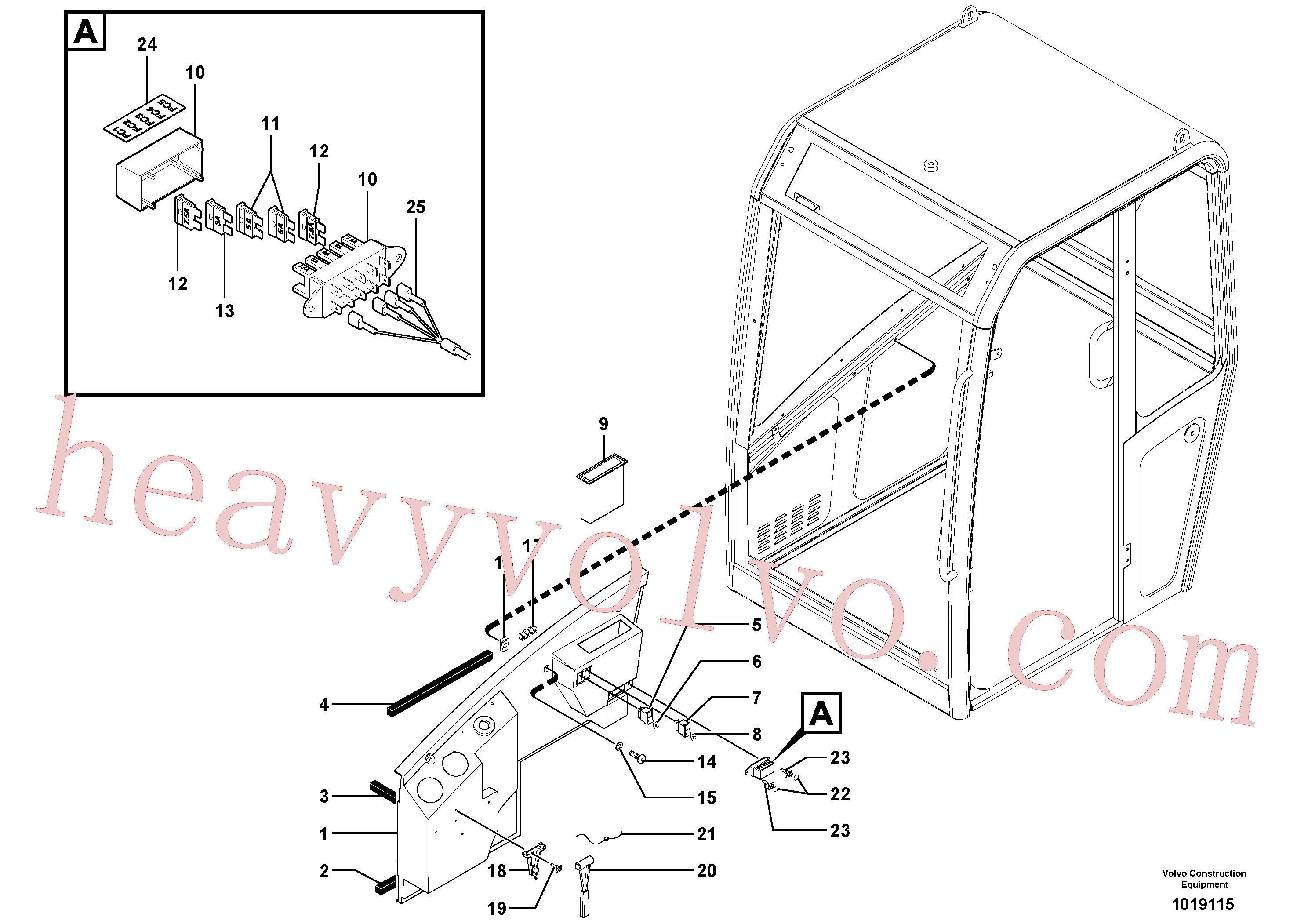 Volvo Assembly PJ7416327 Fuse for sale