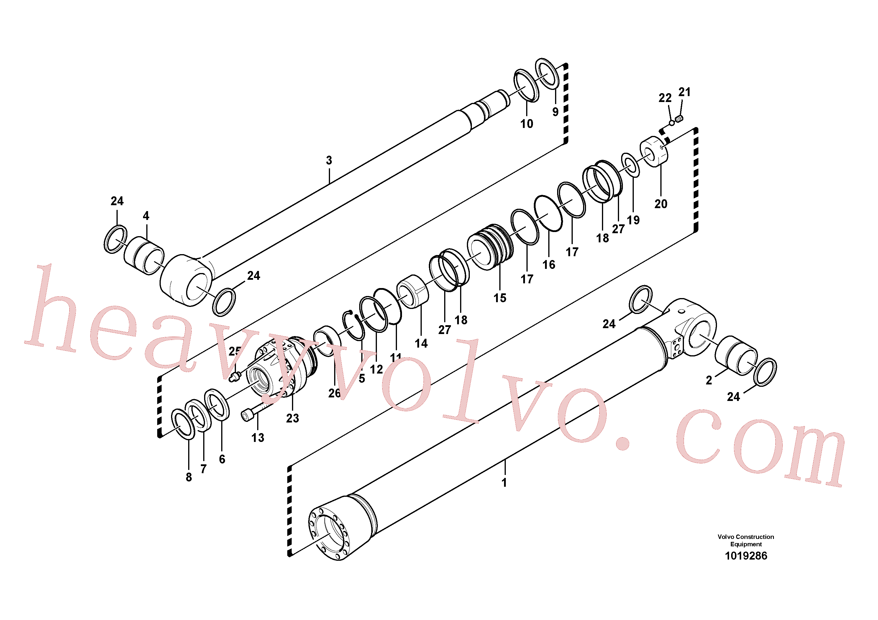 Volvo Assembly VOE14542062 Piston for sale