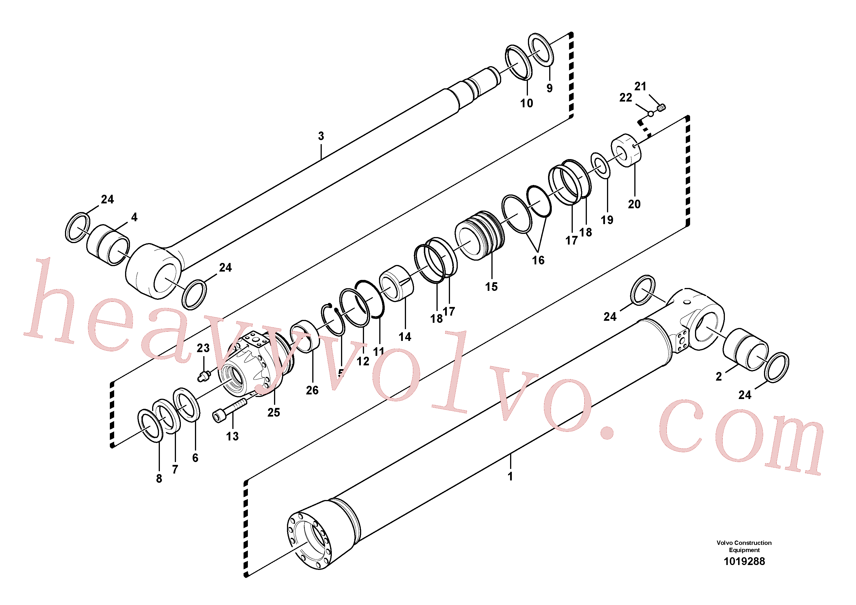 Volvo Assembly VOE14542070 Bushing for sale