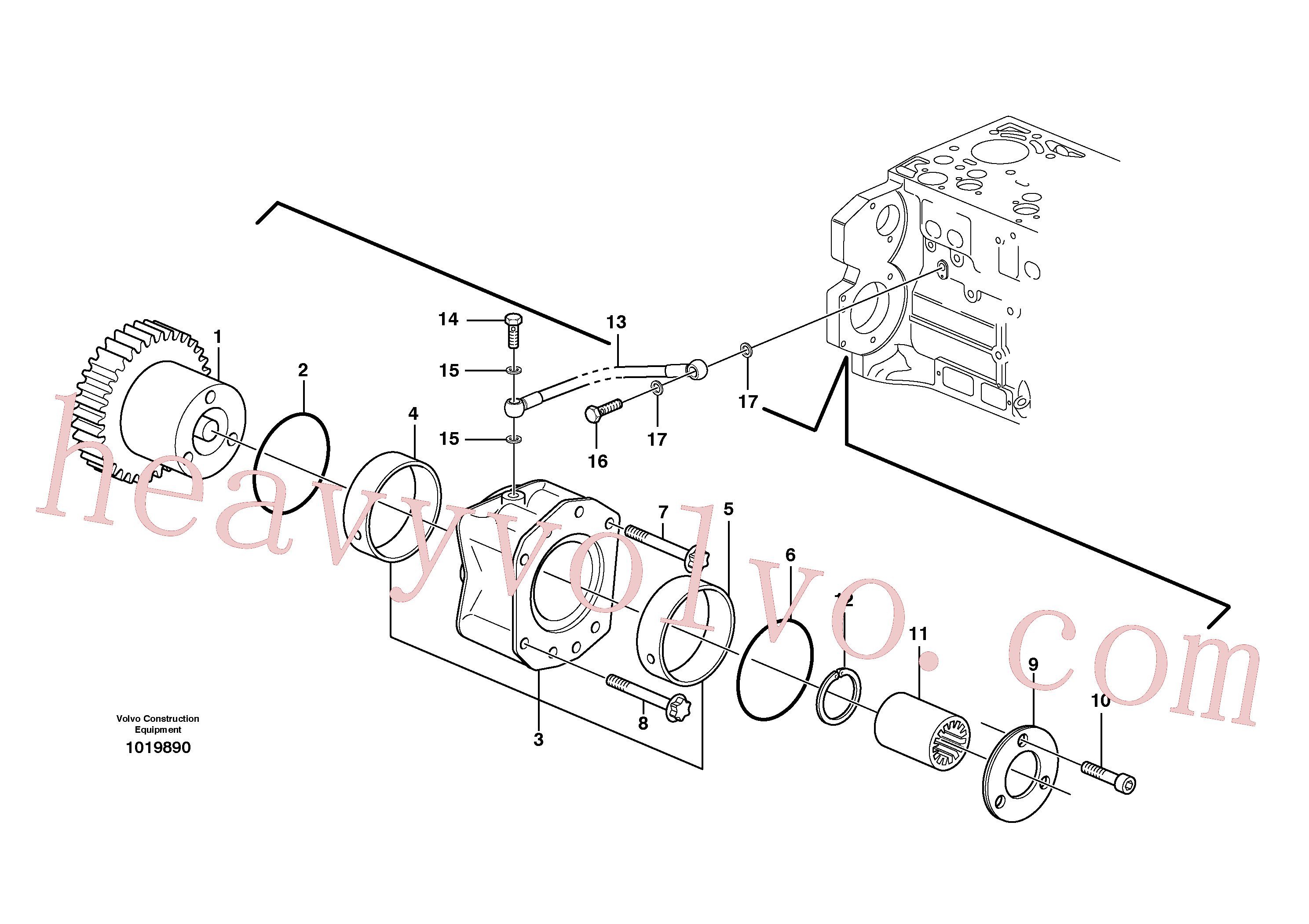 Volvo ZM2900268 Bushing aftermarket part for sale