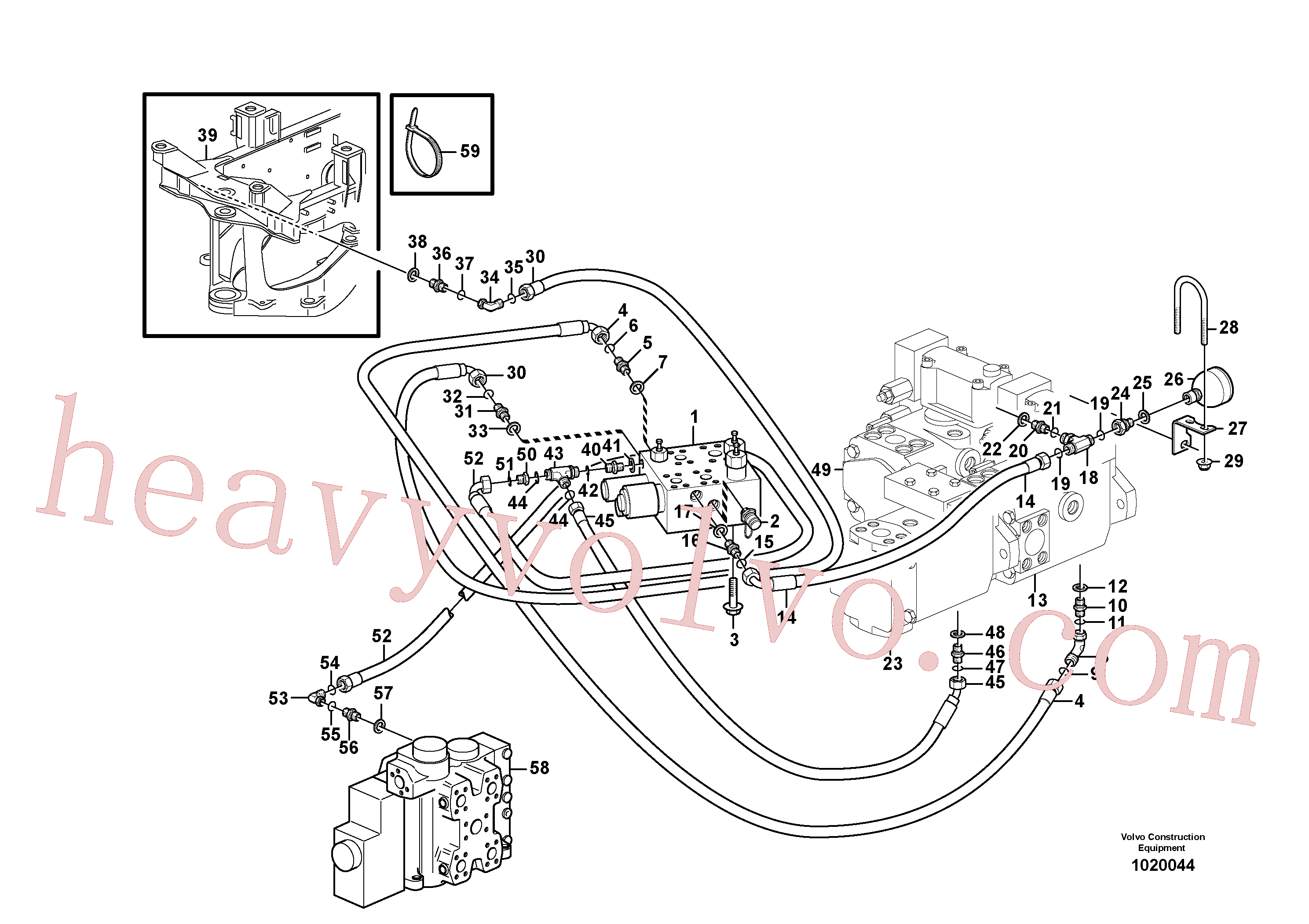 Wholesale VOE11173878 Restriction non-return valve for Volvo Excavator