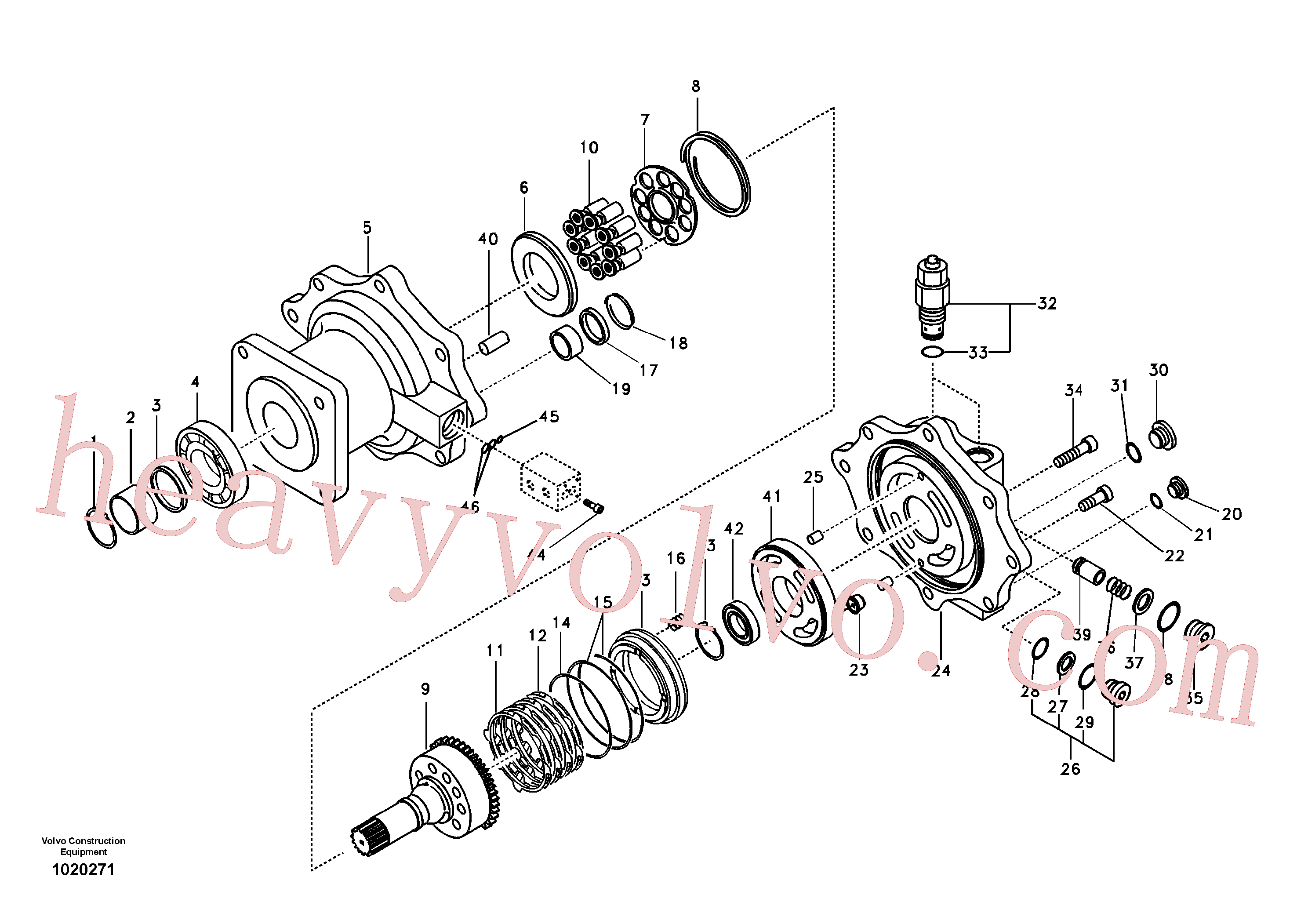SA8230-04310 Spring for Volvo Excavator Parts