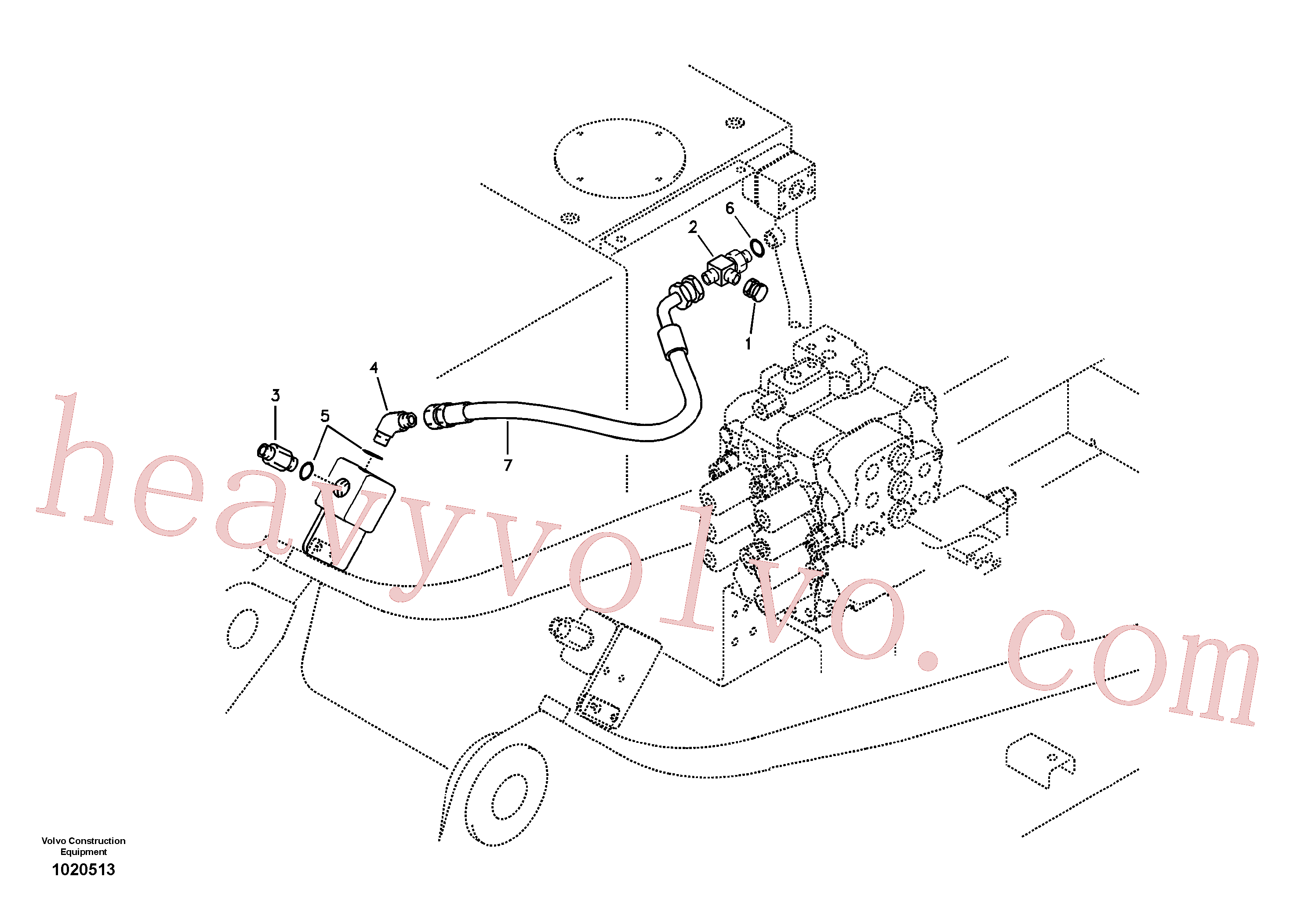 Volvo Assembly SA9412-11200 Connector for sale