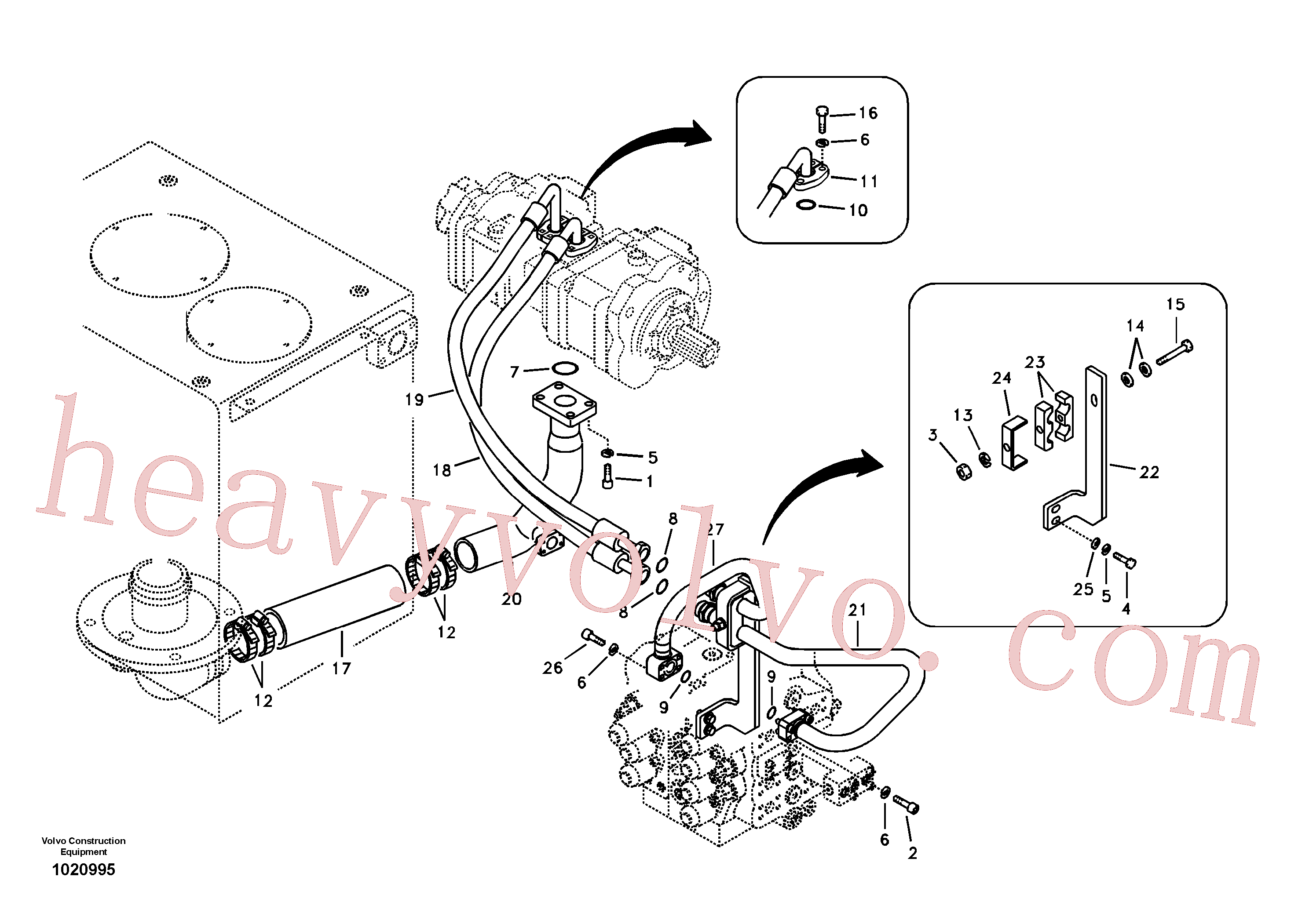 Wholesale SA9011-21420 Hexagon screw for Volvo Excavator