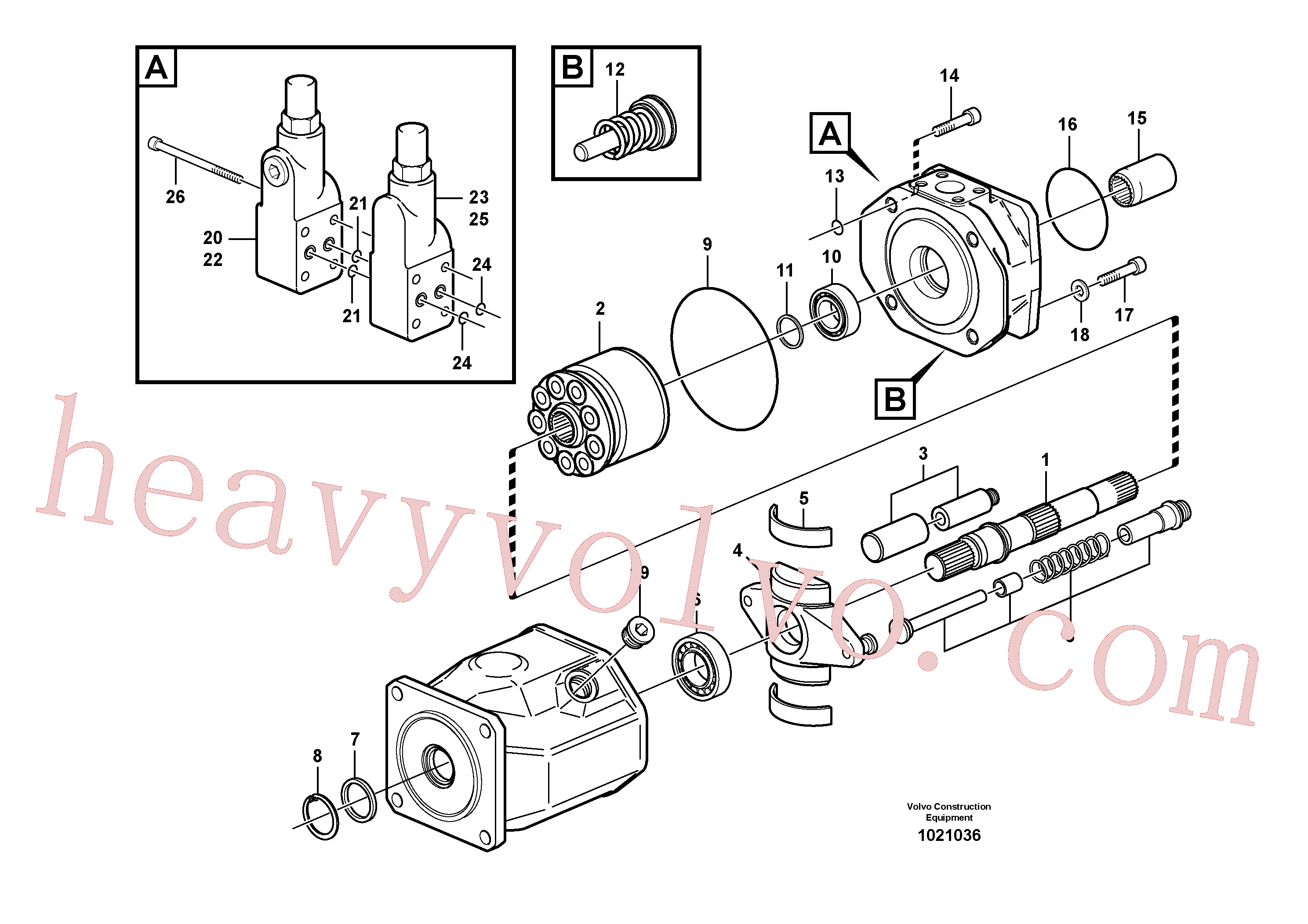 Wholesale VOE11708115 Hex. socket screw for Volvo Excavator