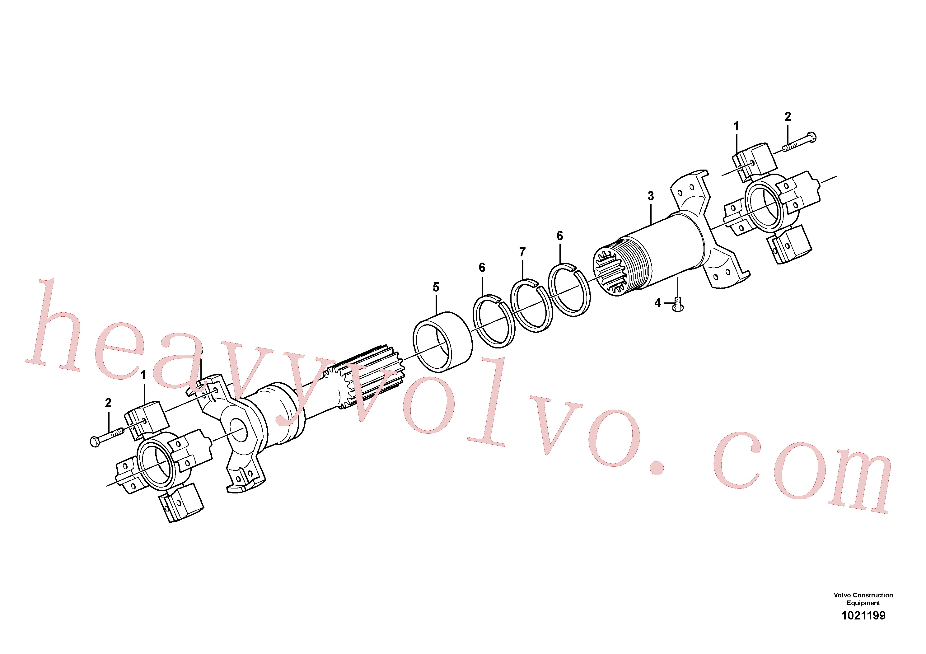 Volvo VOE11079691 Propeller shaft aftermarket part for sale
