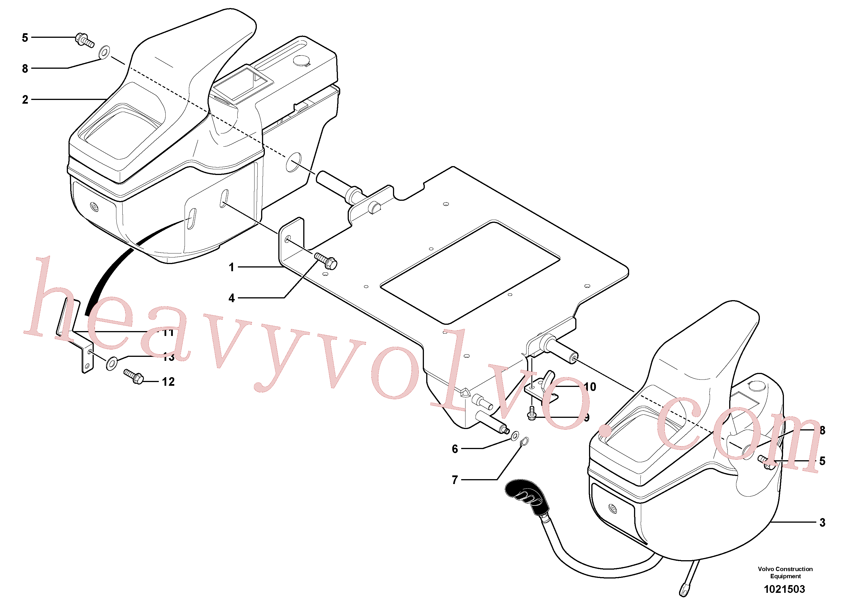 VOE955964 Retaining ring for Volvo Excavator Parts