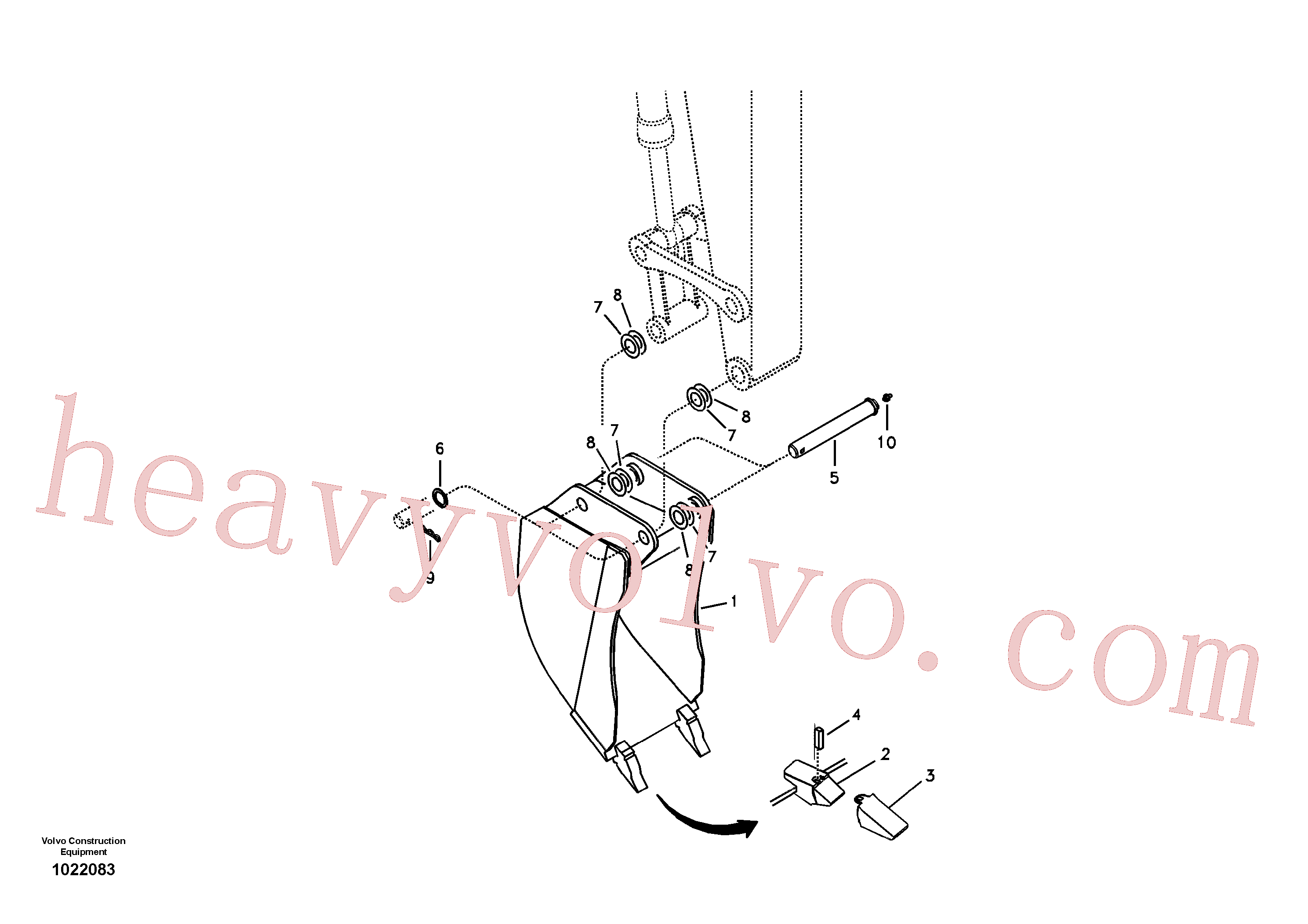 Wholesale VOE11884312 Bucket Tooth for Volvo Excavator
