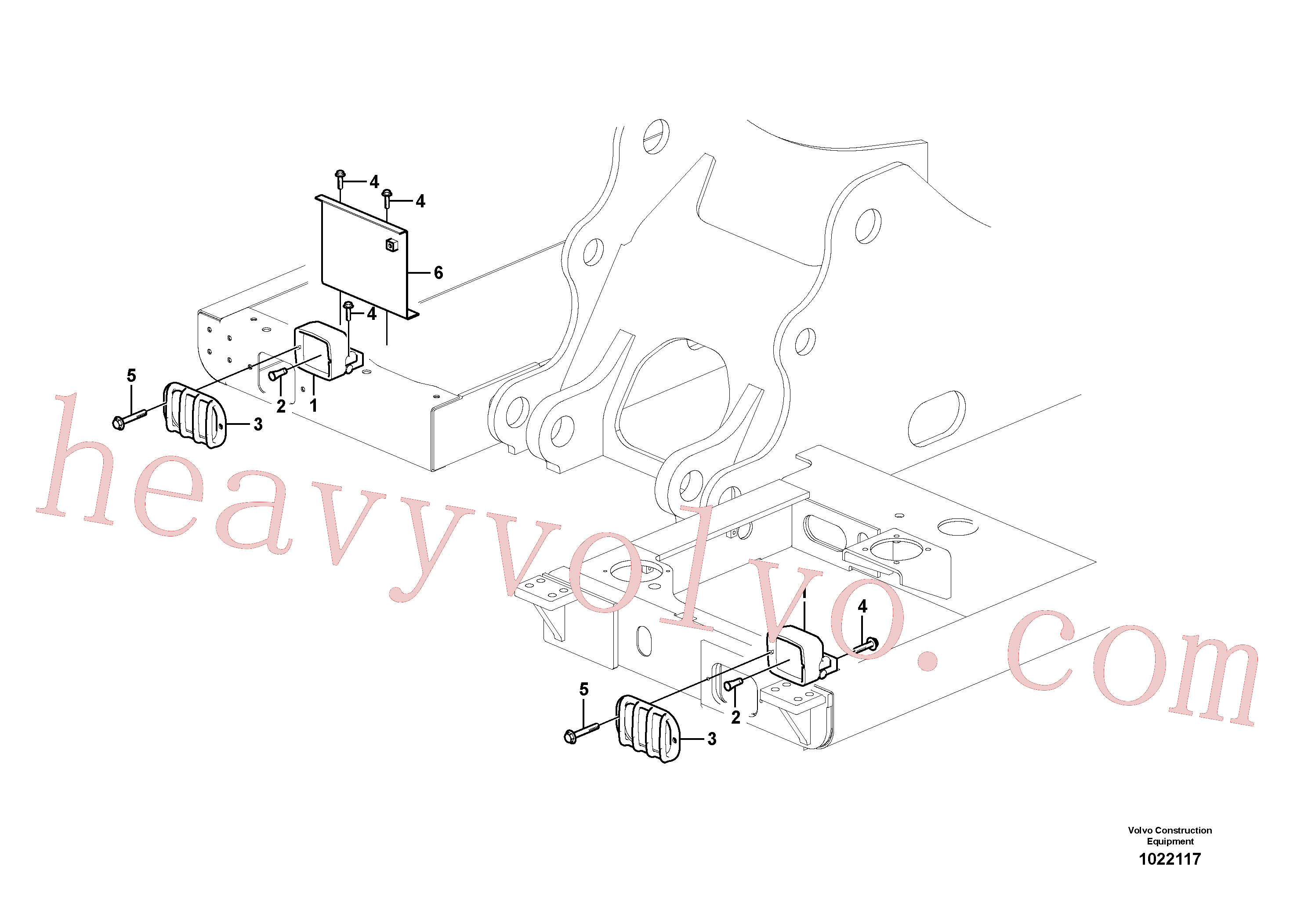 CH63378 Bulb for Volvo Excavator spare