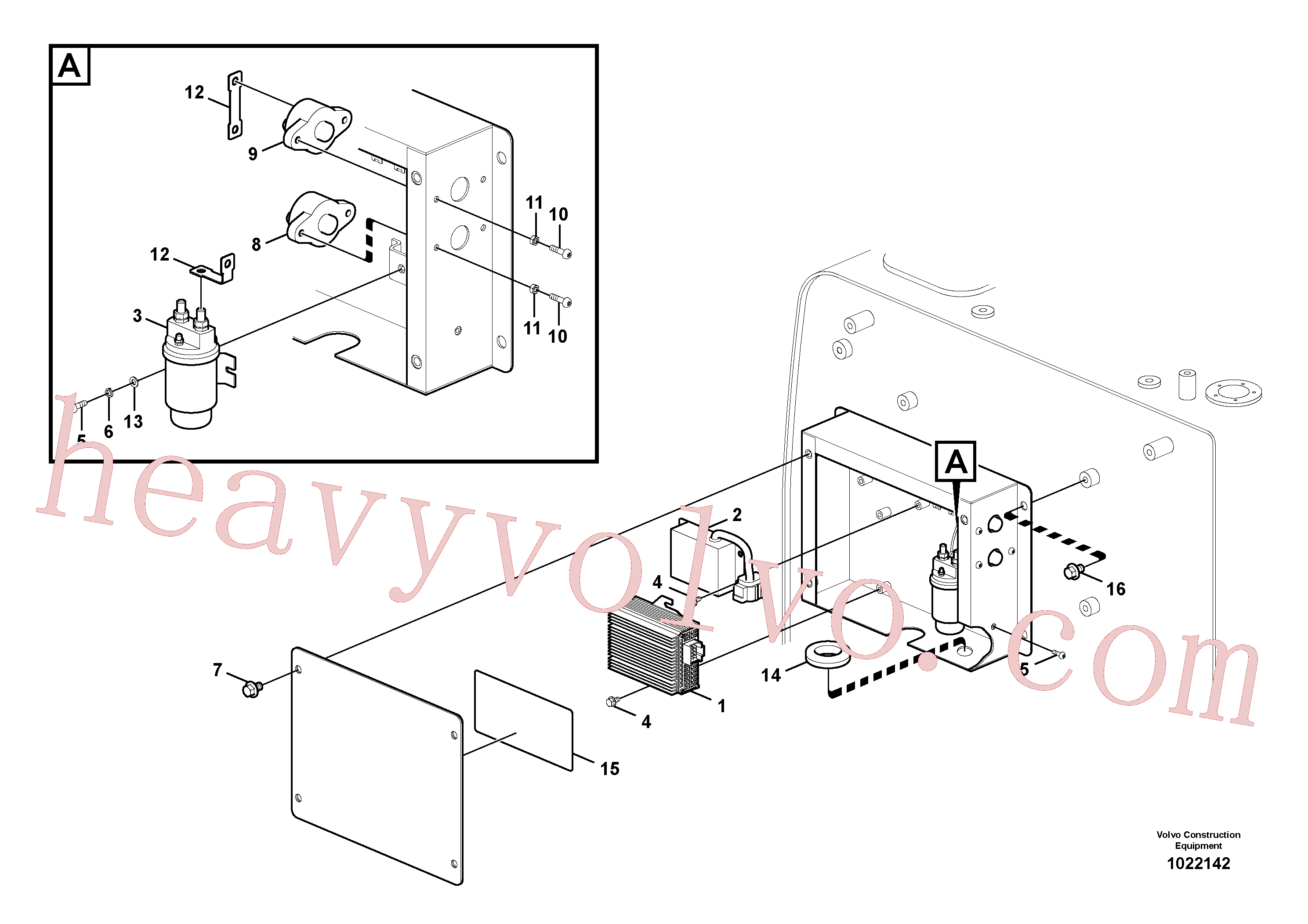 SA9751-13606 Grommet for Volvo Excavator spare