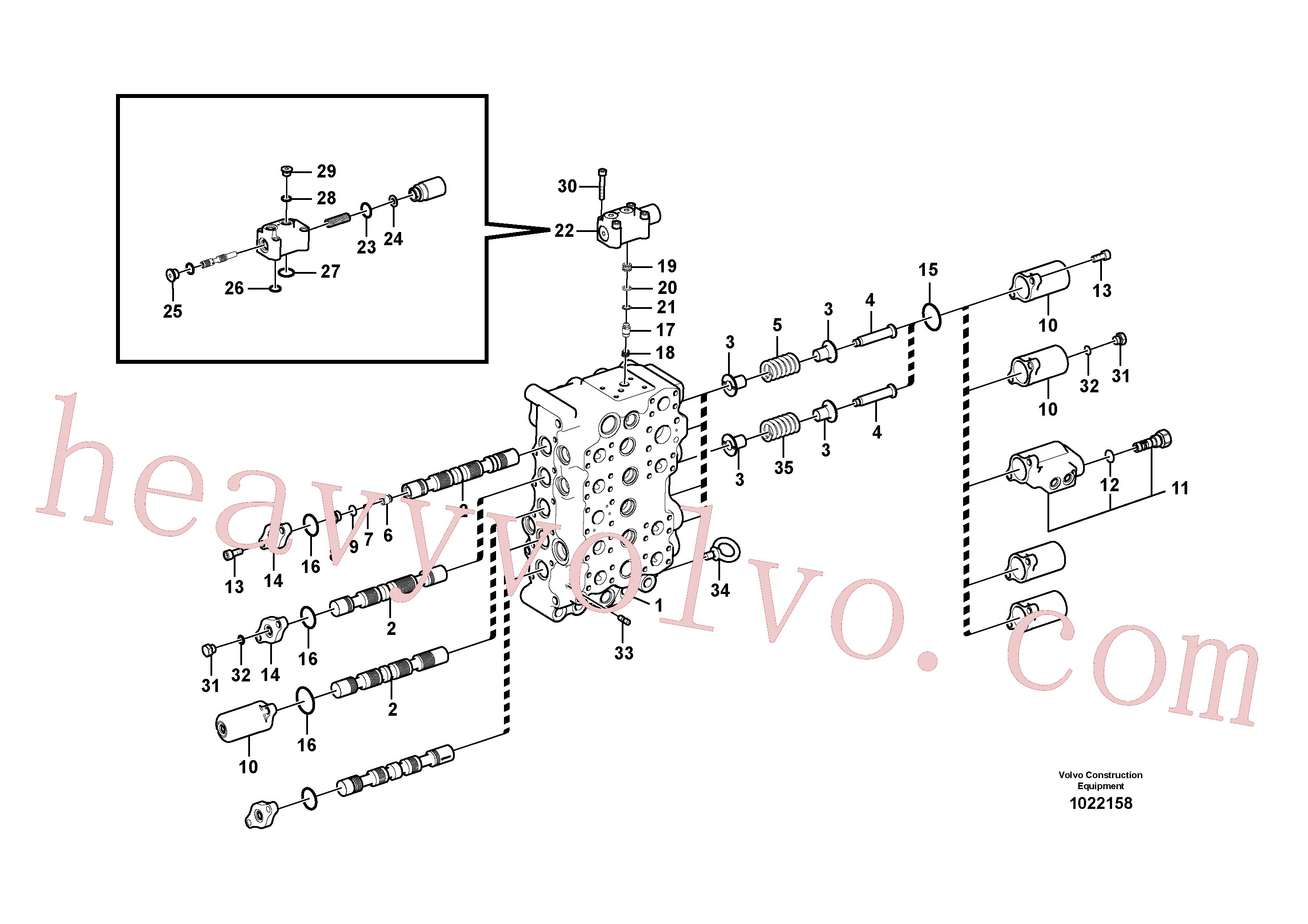 Volvo VOE14513418 Spring aftermarket part for sale