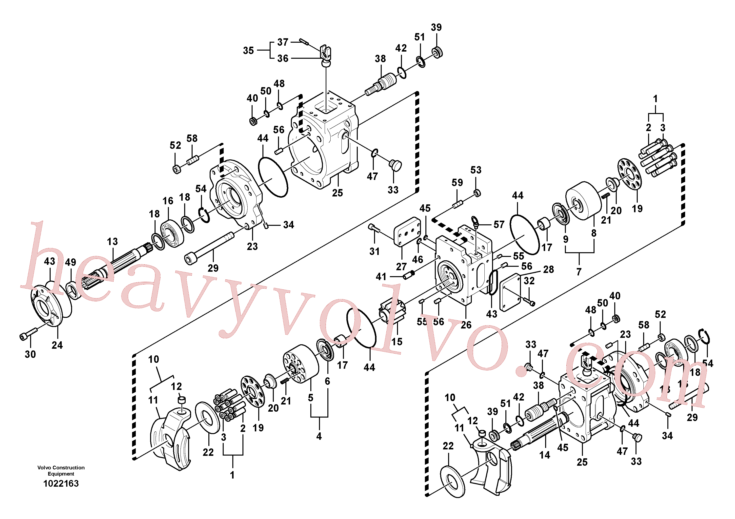 SA8230-09350 Flange connection for Volvo Excavator spare