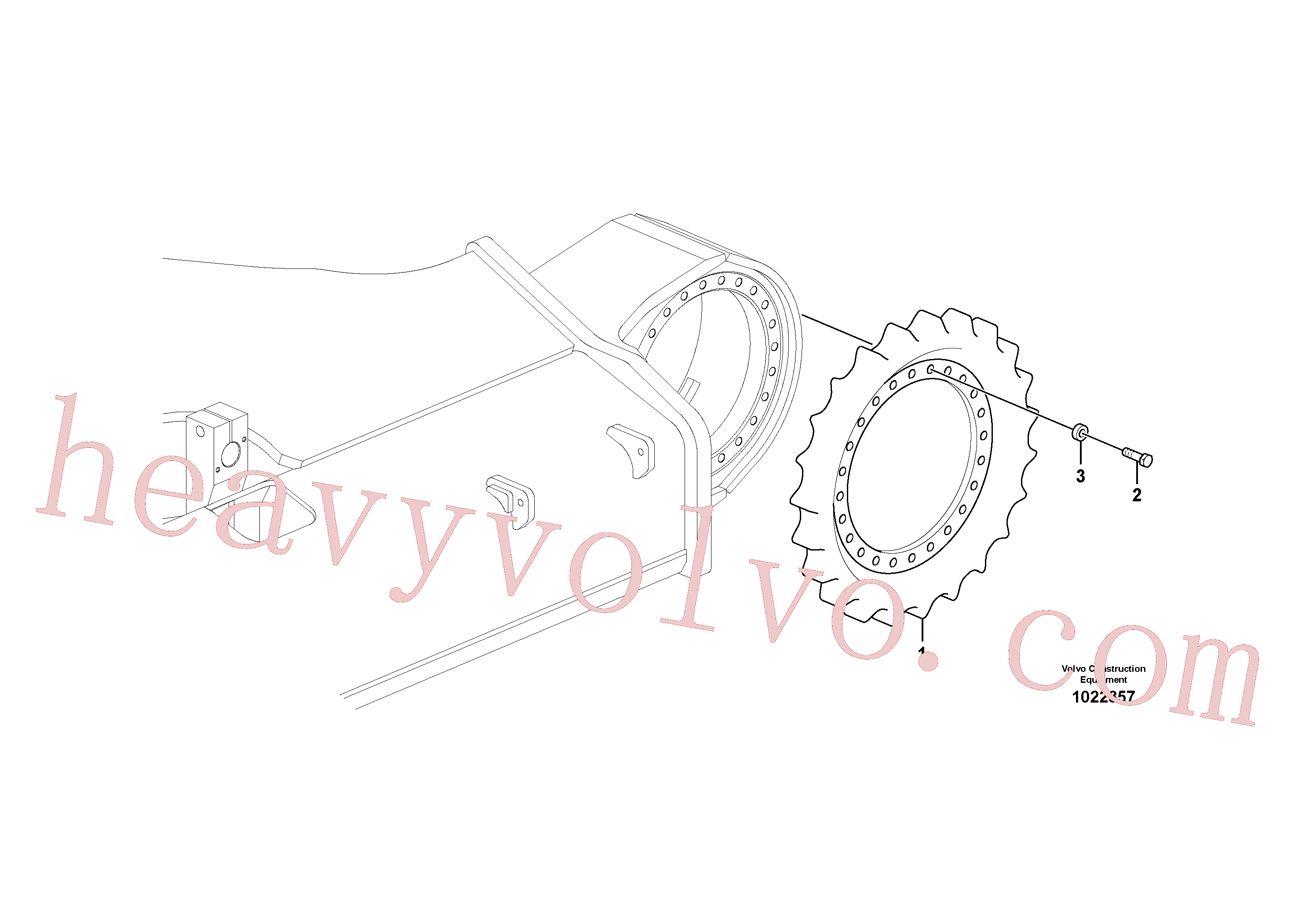 Volvo VOE992059 Plain washer aftermarket part for sale