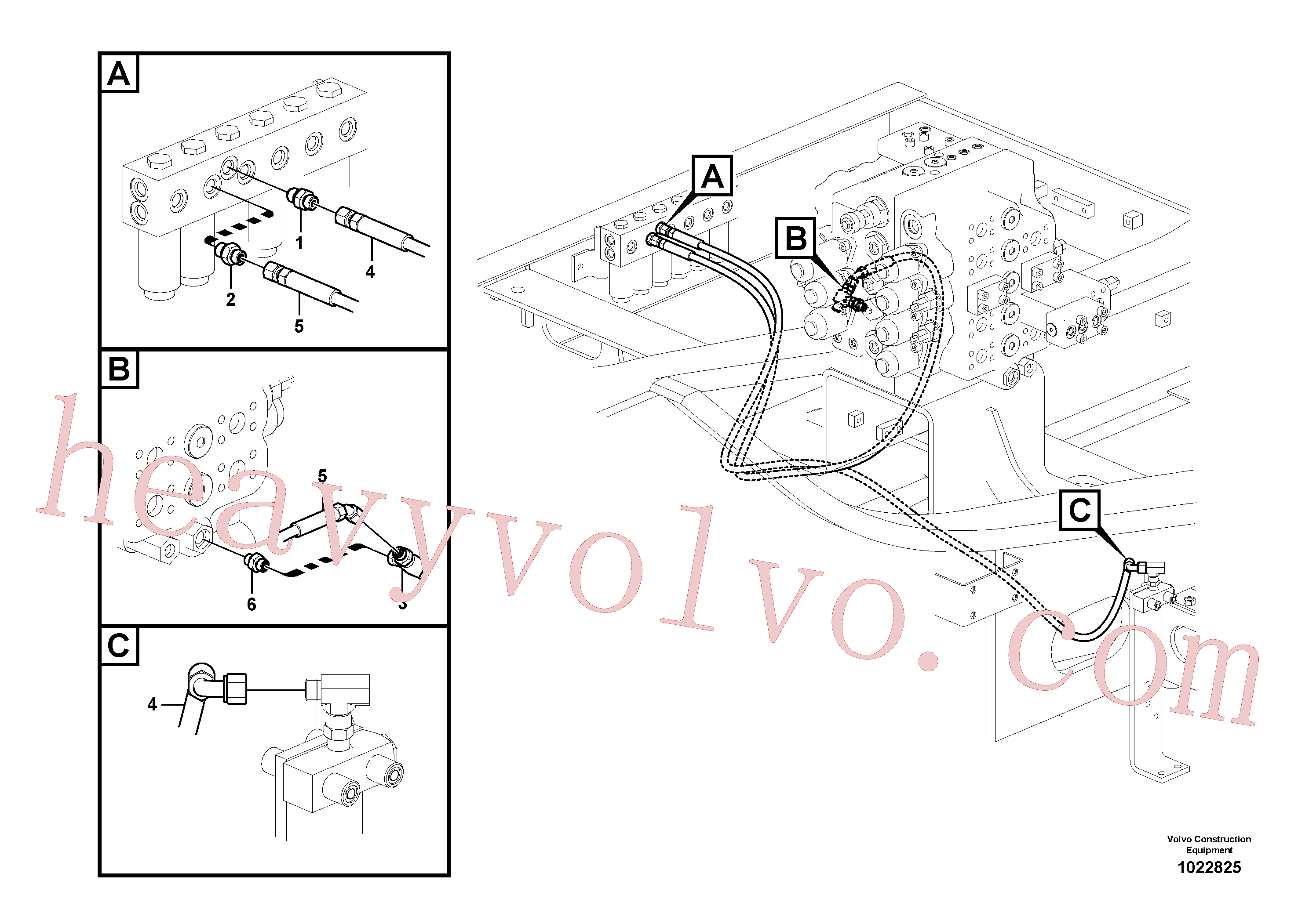 Wholesale VOE14538783 T-nipple for Volvo Excavator