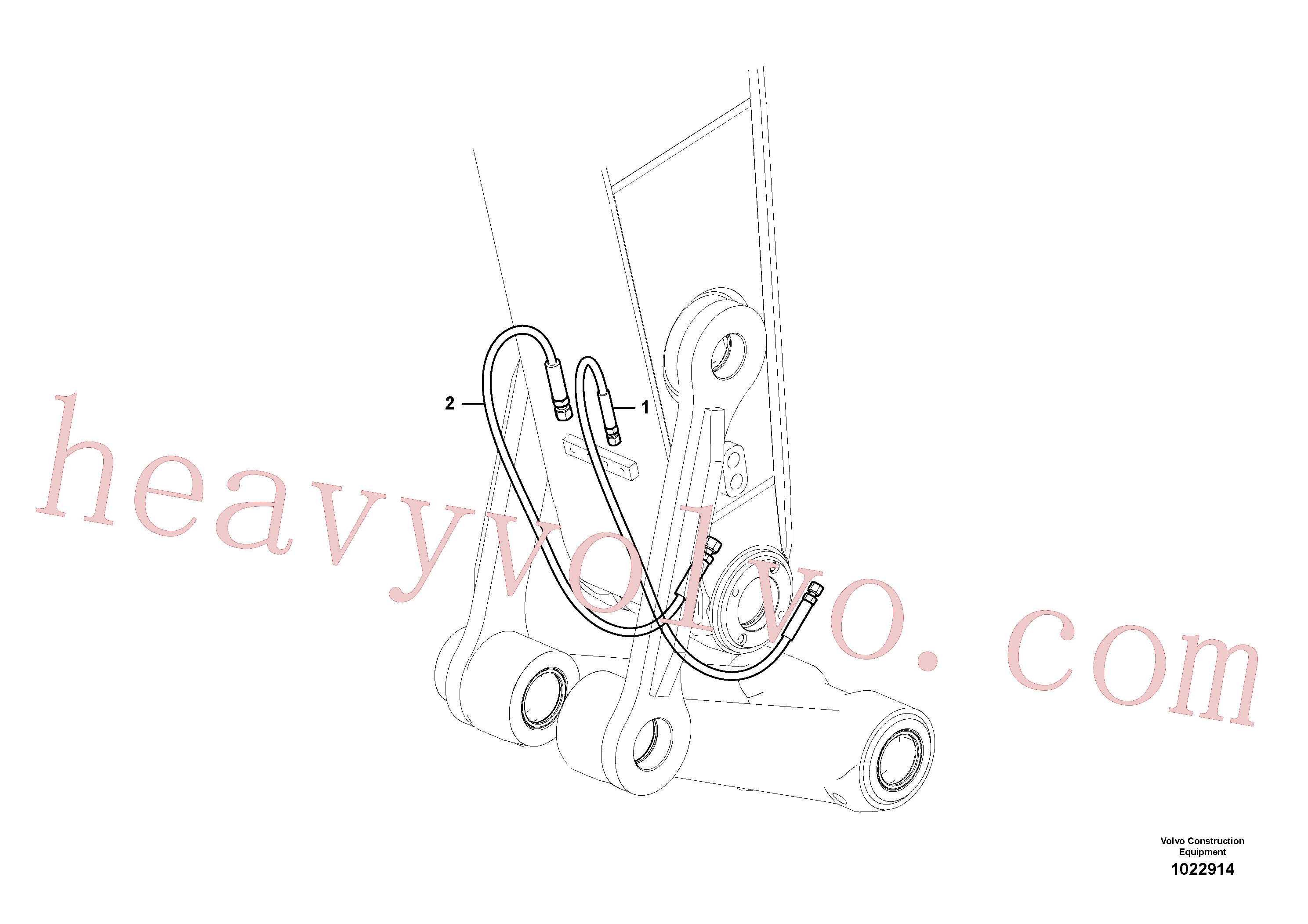 Volvo Assembly VOE14676440 Hose for sale
