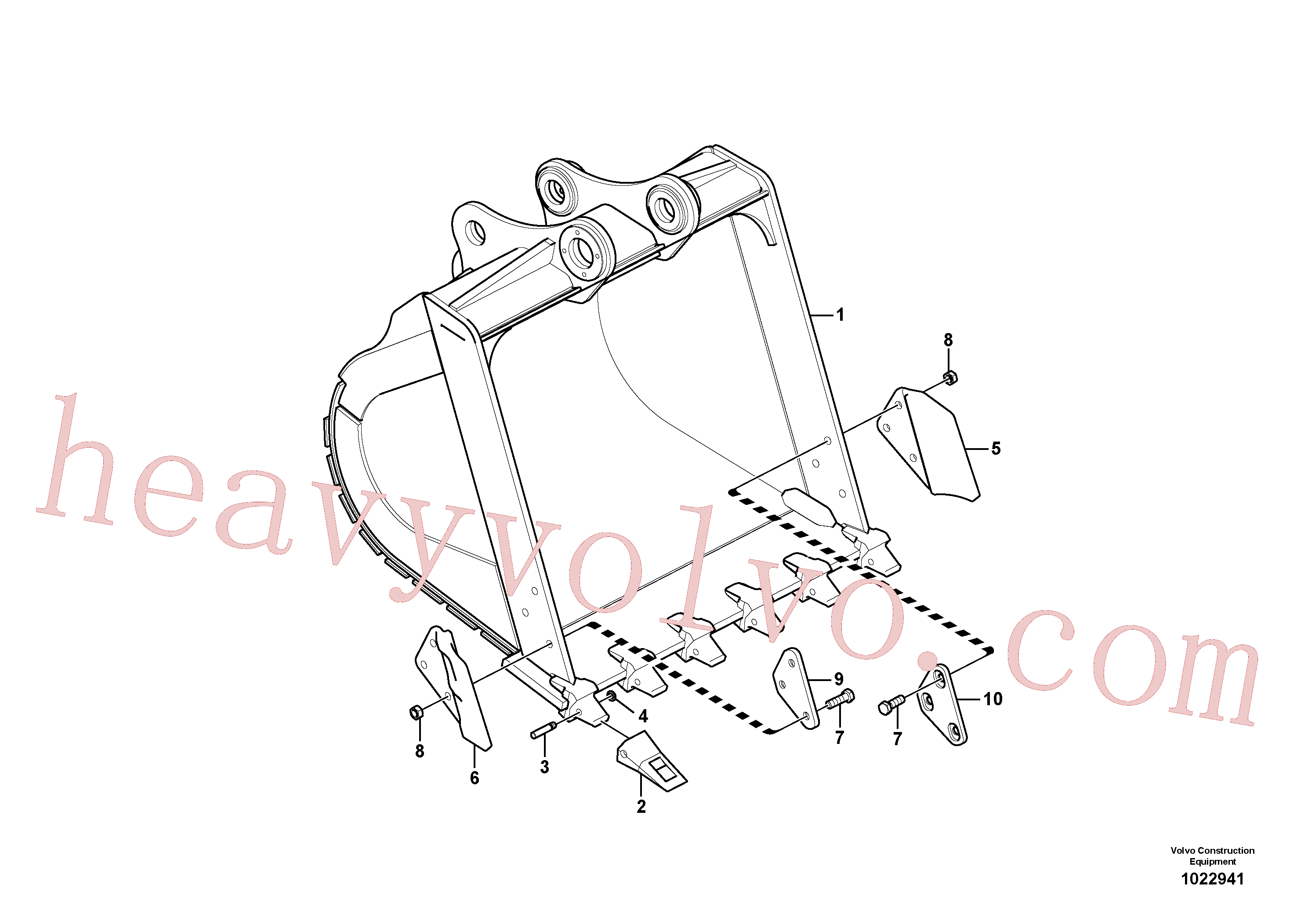 Wholesale VOE14576711 Bucket for Volvo Excavator