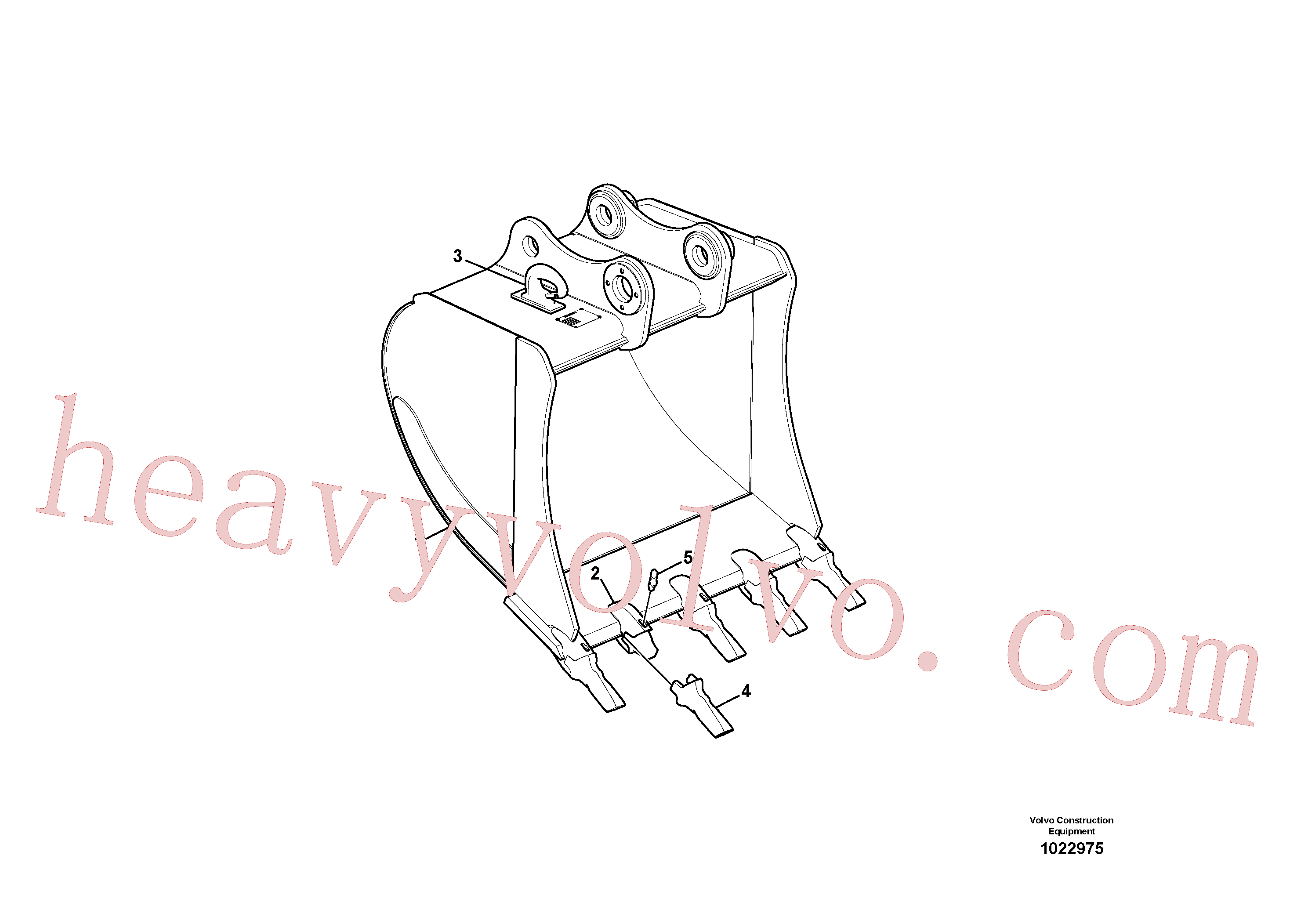 Wholesale VOE14525895 Bucket for Volvo Excavator
