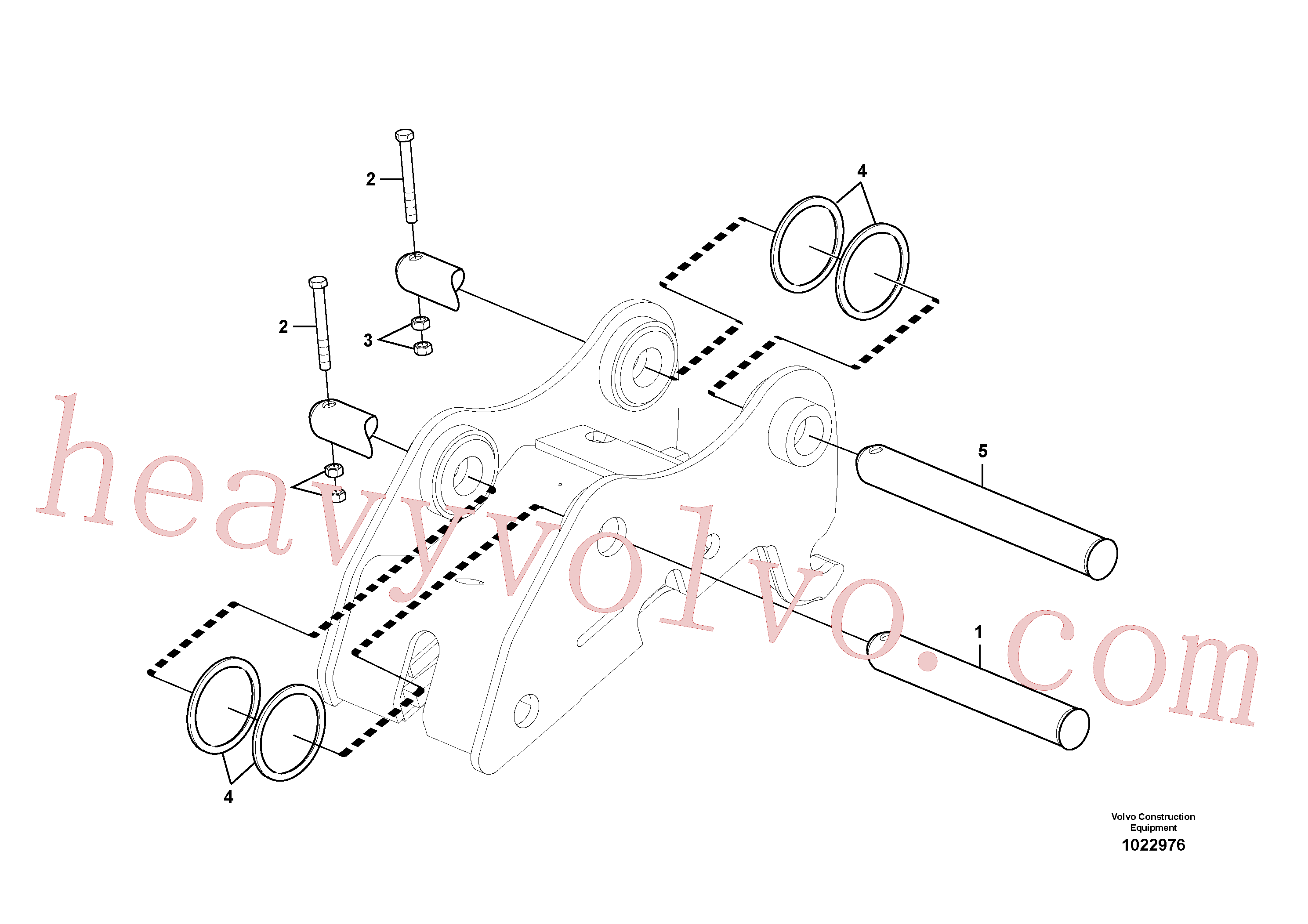 Wholesale VOE992062 Hexagon screw for Volvo Excavator