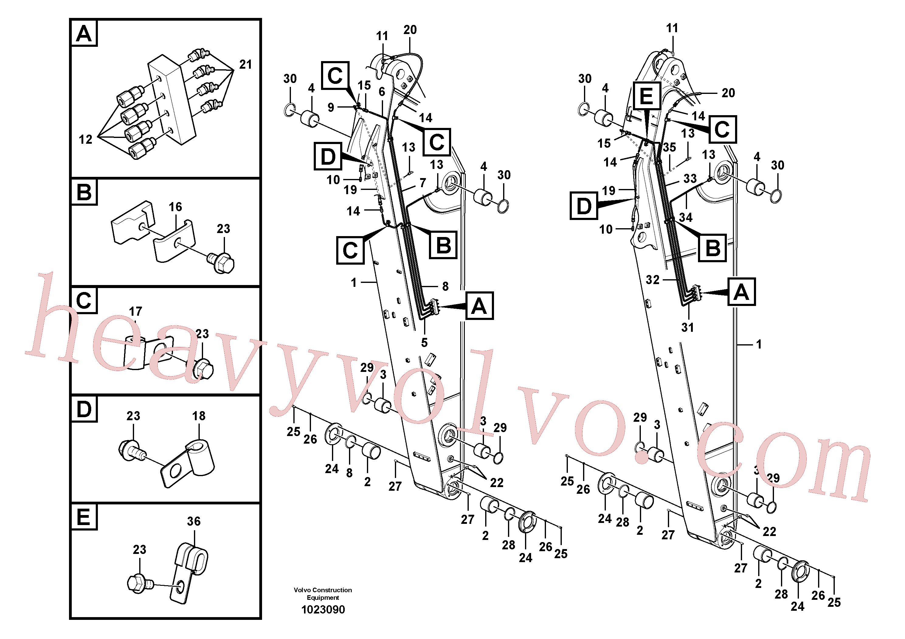 Volvo VOE14588345 Arm aftermarket part for sale