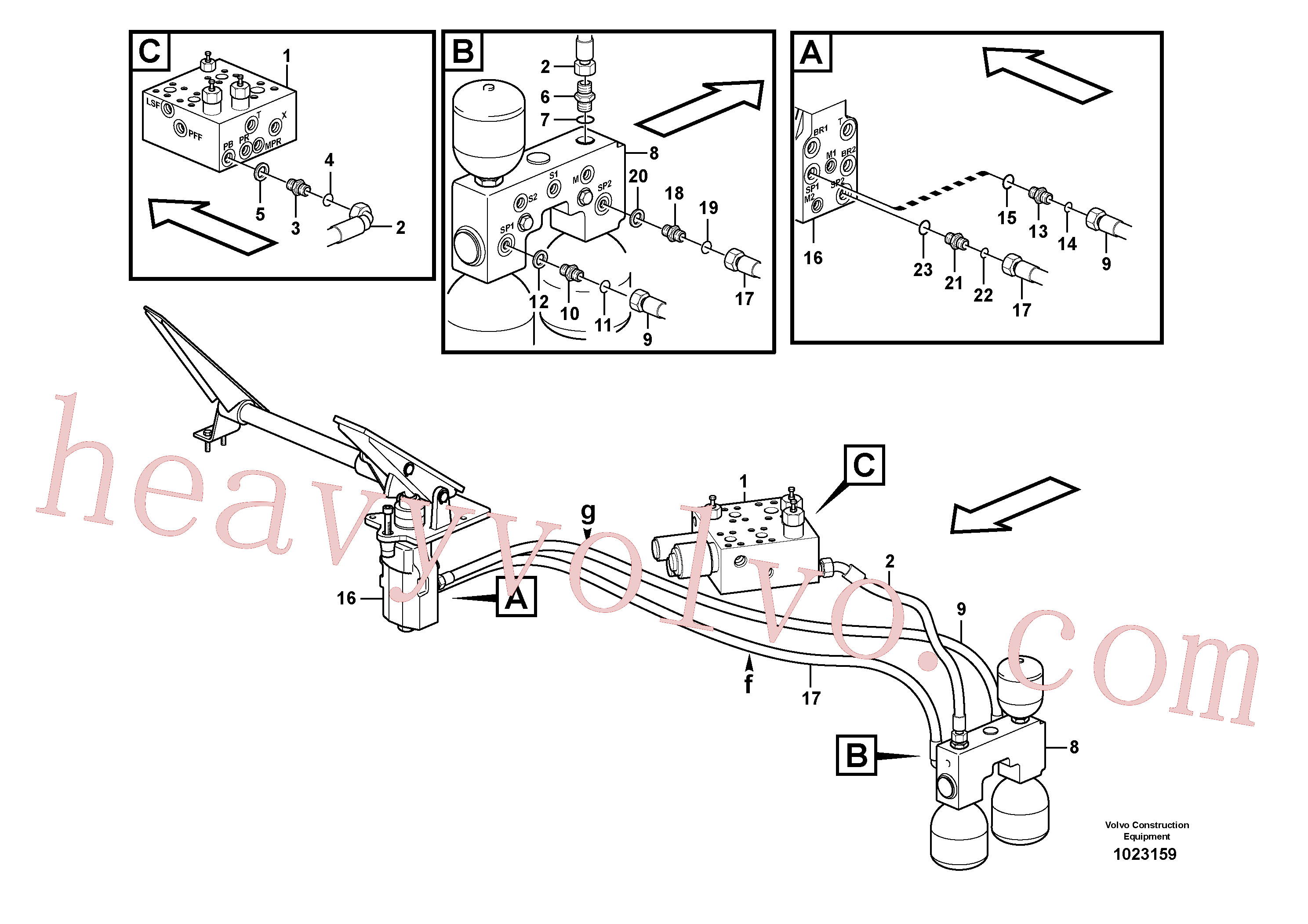 Wholesale PJ5600208 Sealing ring for Volvo Excavator