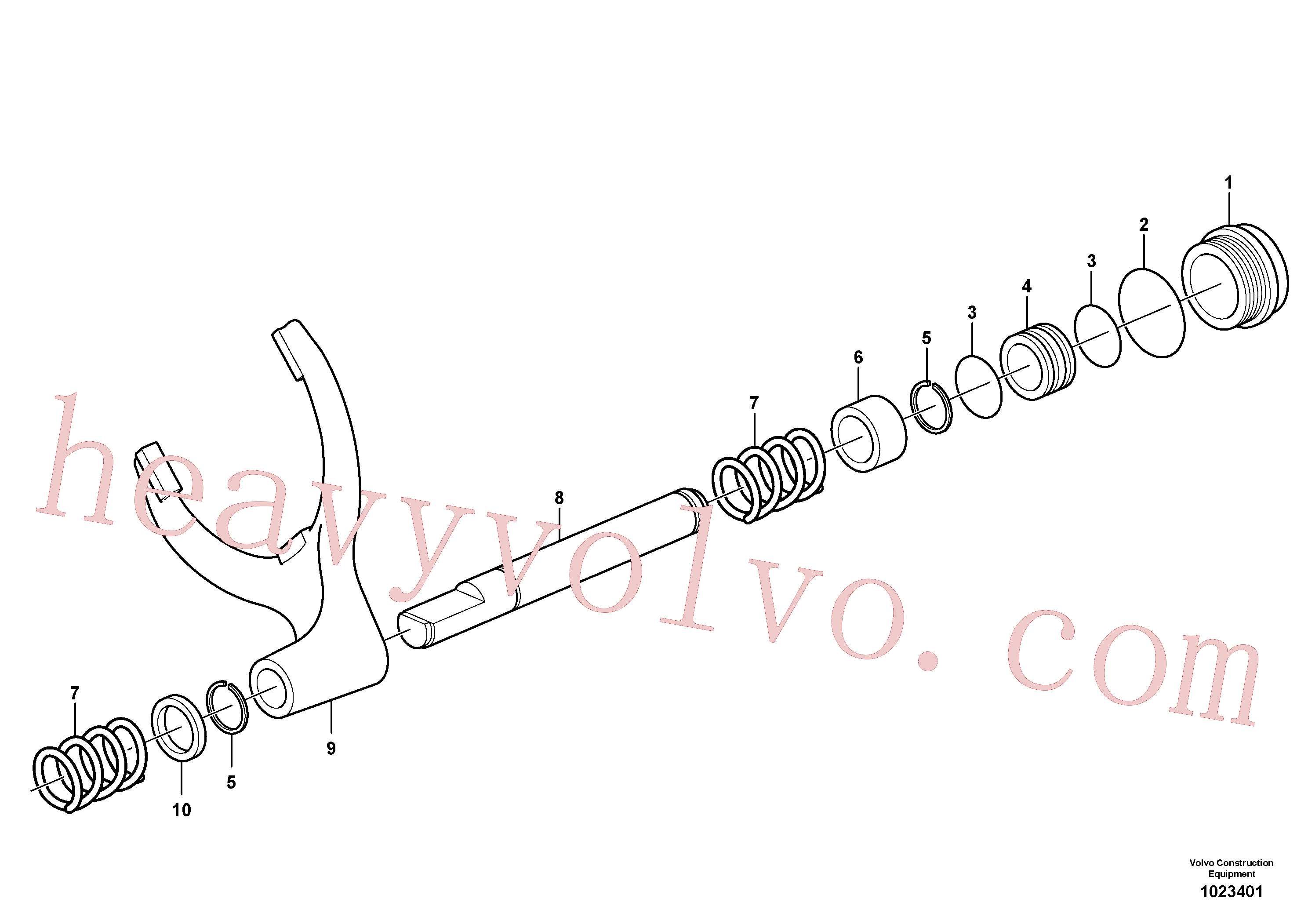 Volvo Assembly VOE11709322 Piston for sale