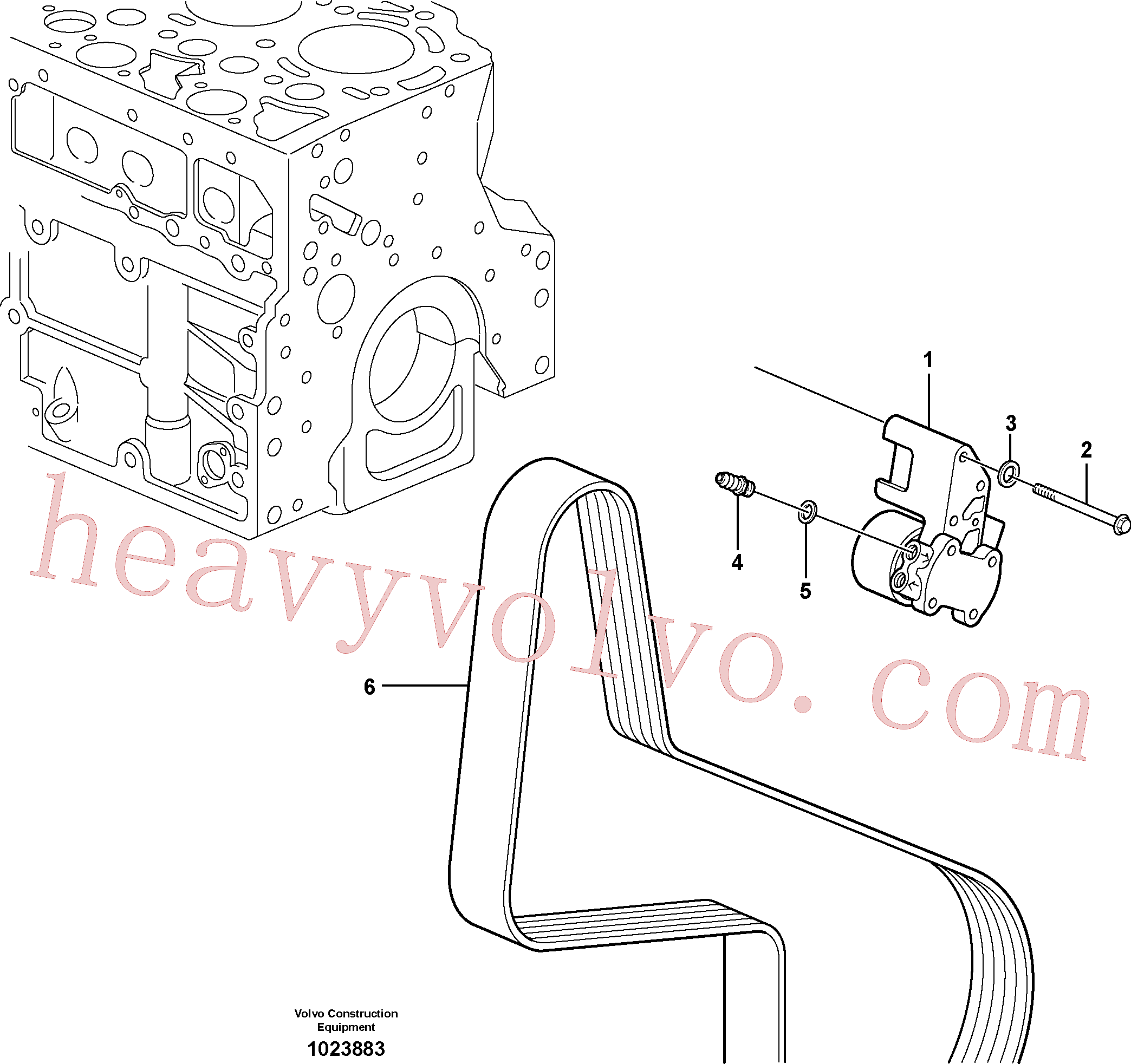 China Made VOE20549894 Plane gasket, Sealing ring parts for Volvo Excavator