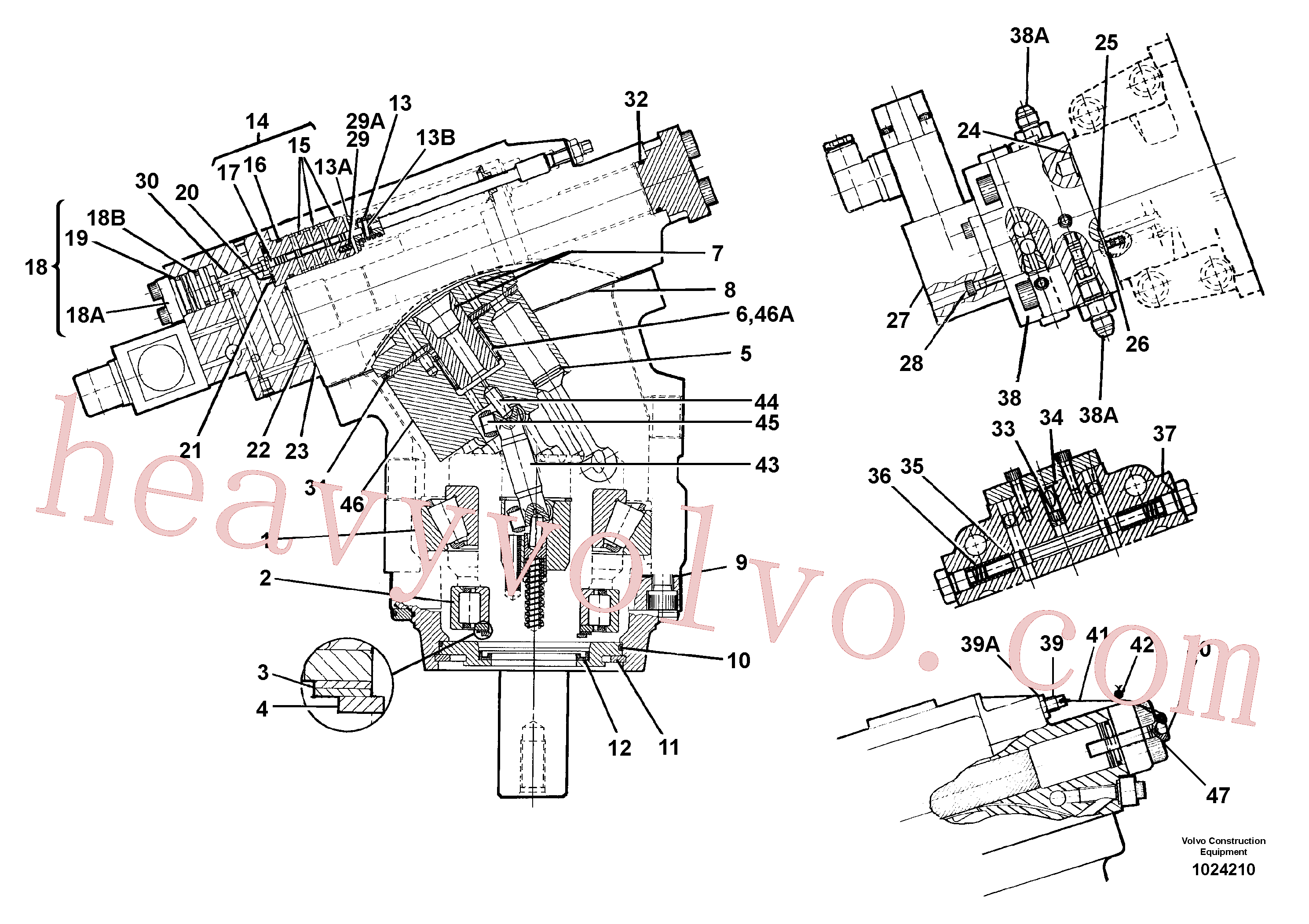 Wholesale VOE968207 O-ring for Volvo Excavator
