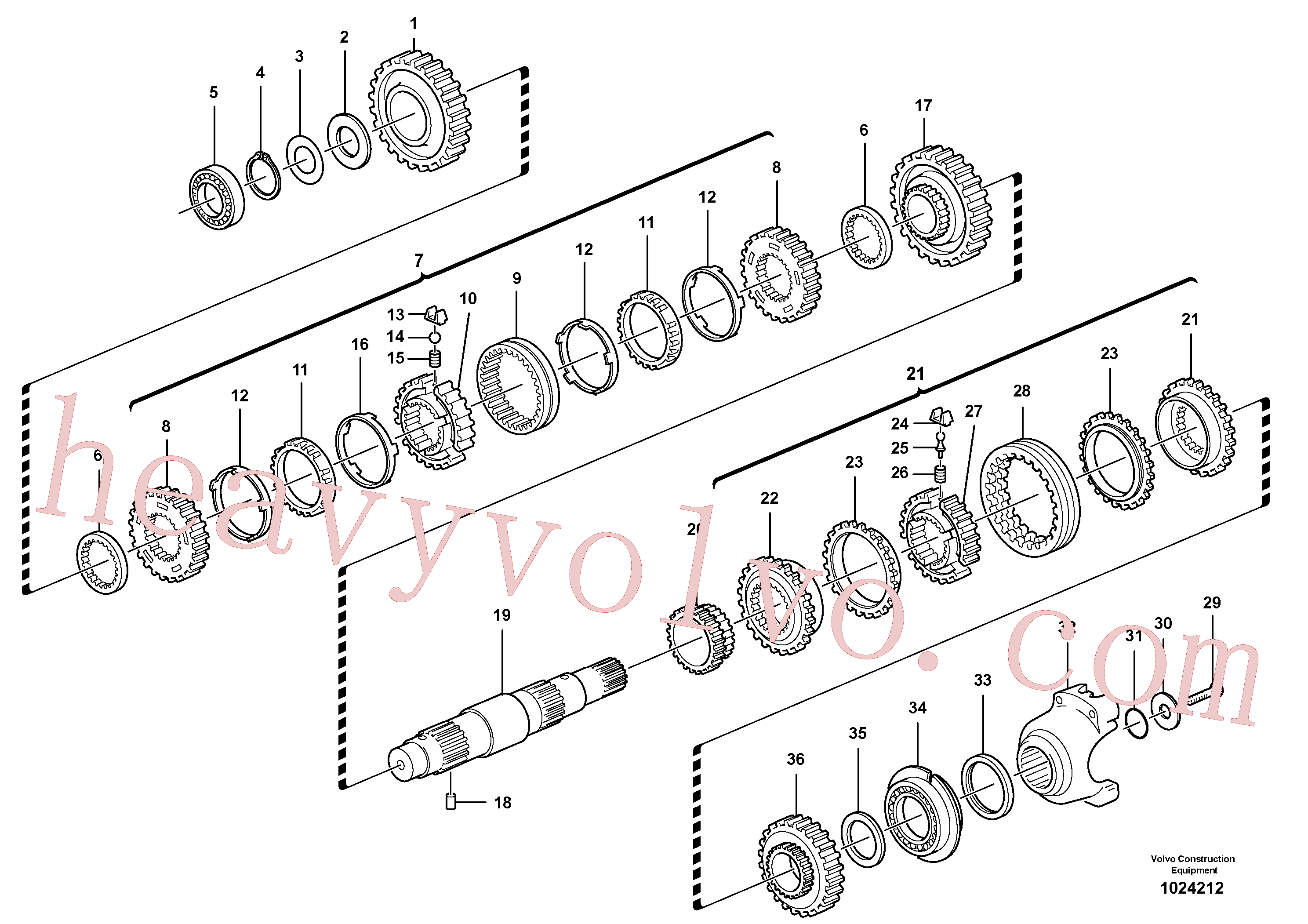 Volvo excavator part VOE11709126 Ball for sale