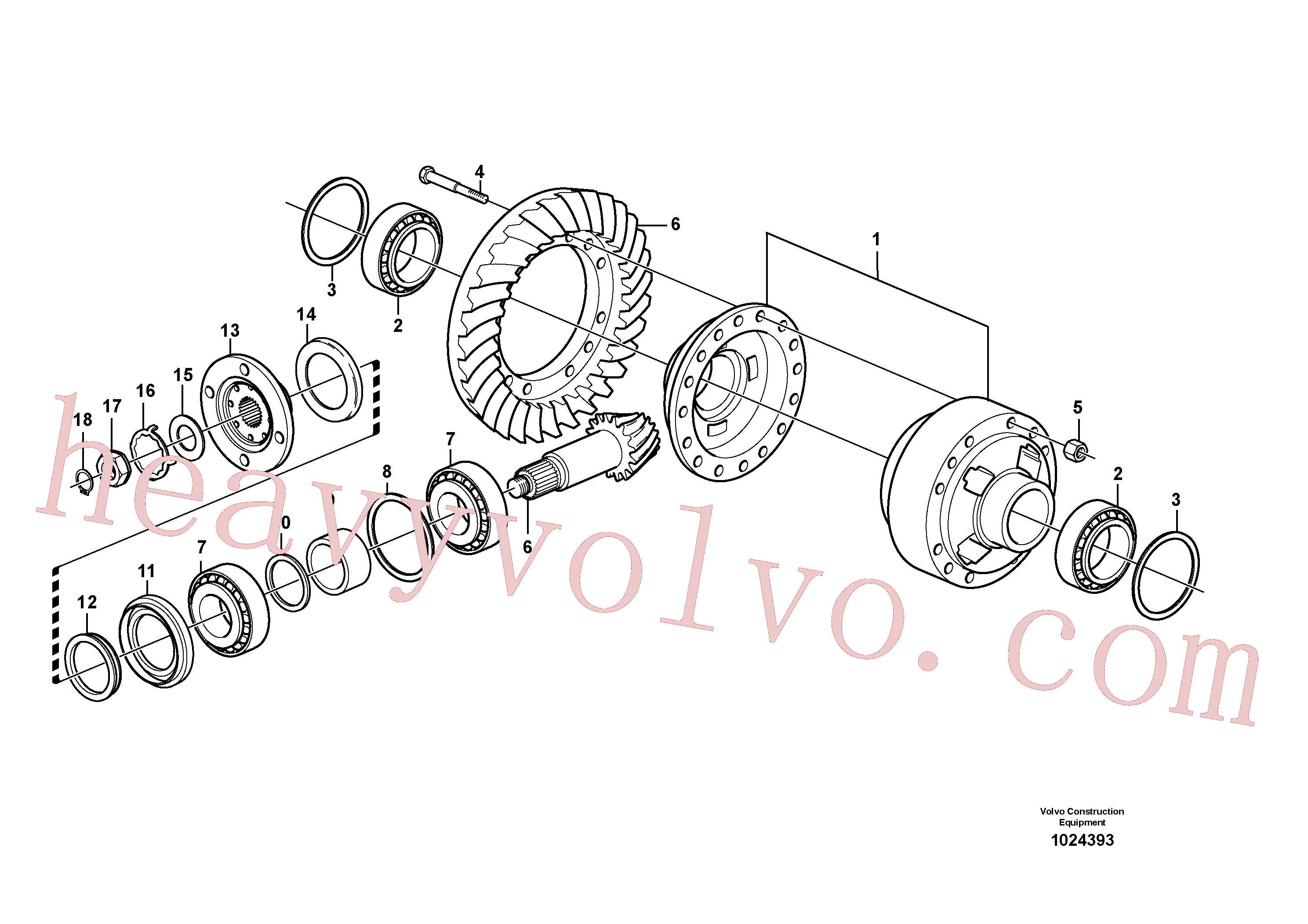 China Made VOE11168057 Shim parts for Volvo Excavator