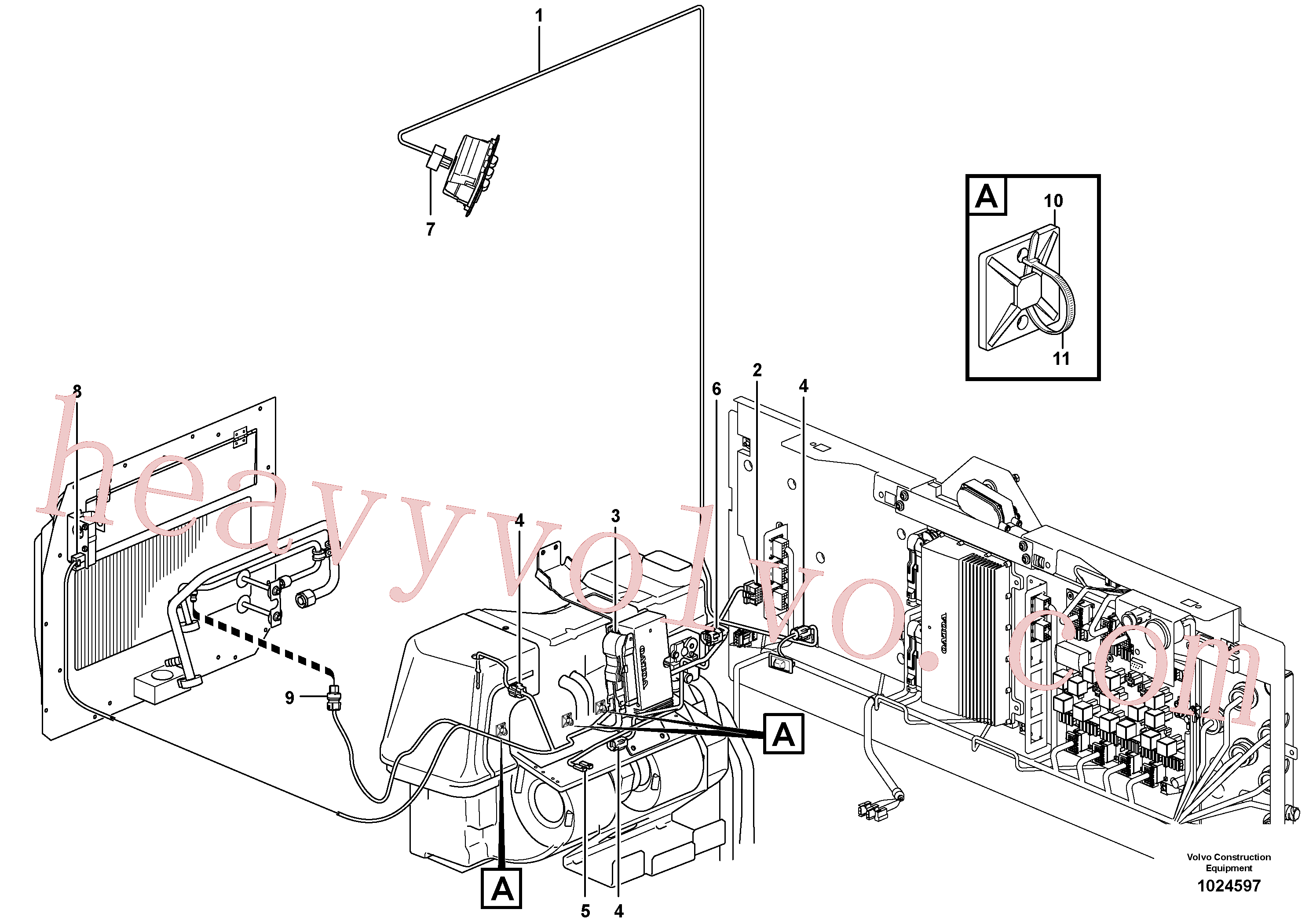 VOE11428051 Housing for Volvo Excavator Parts