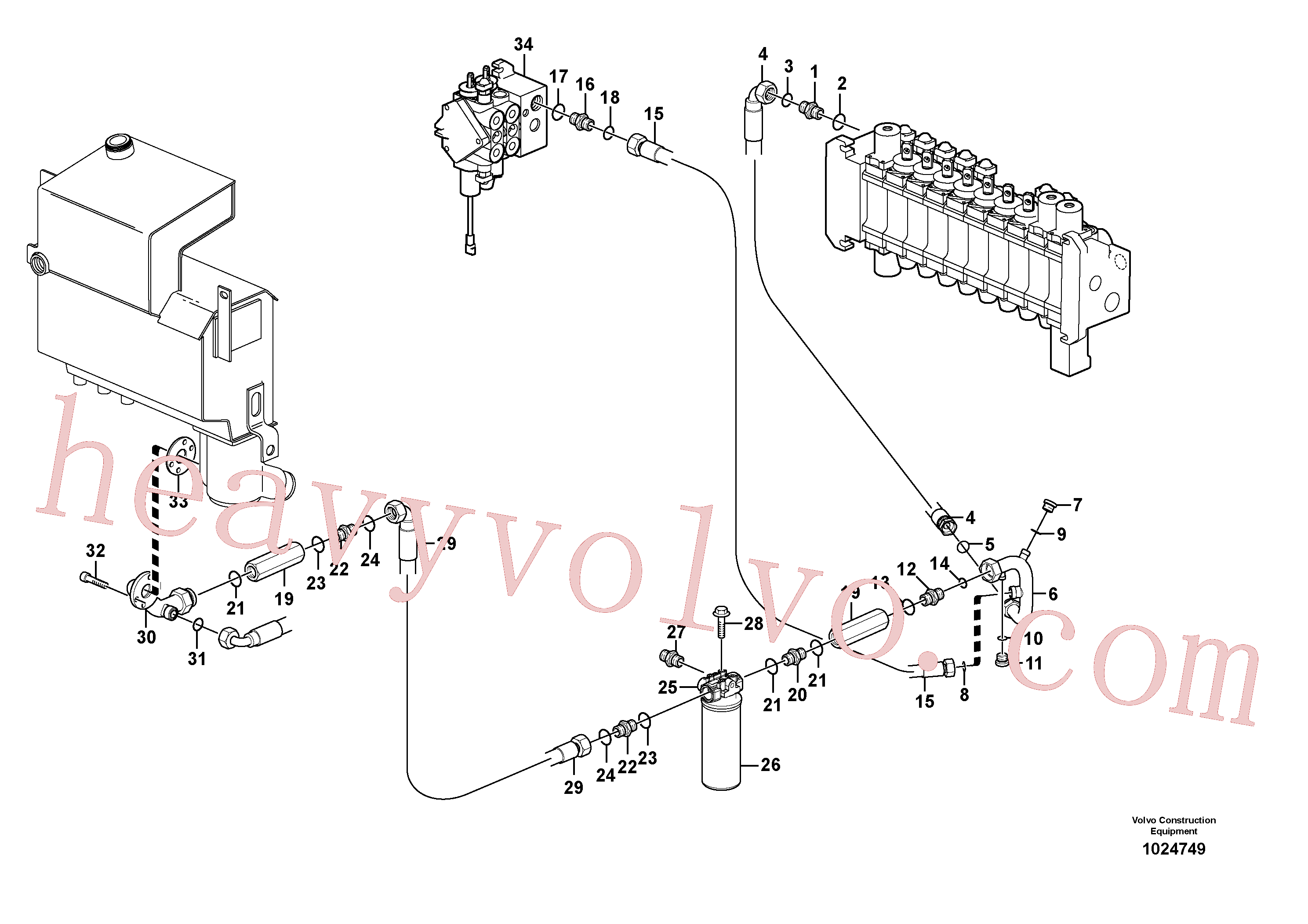 China Made VOE937991 Rockmaster/1SC parts for Volvo Excavator