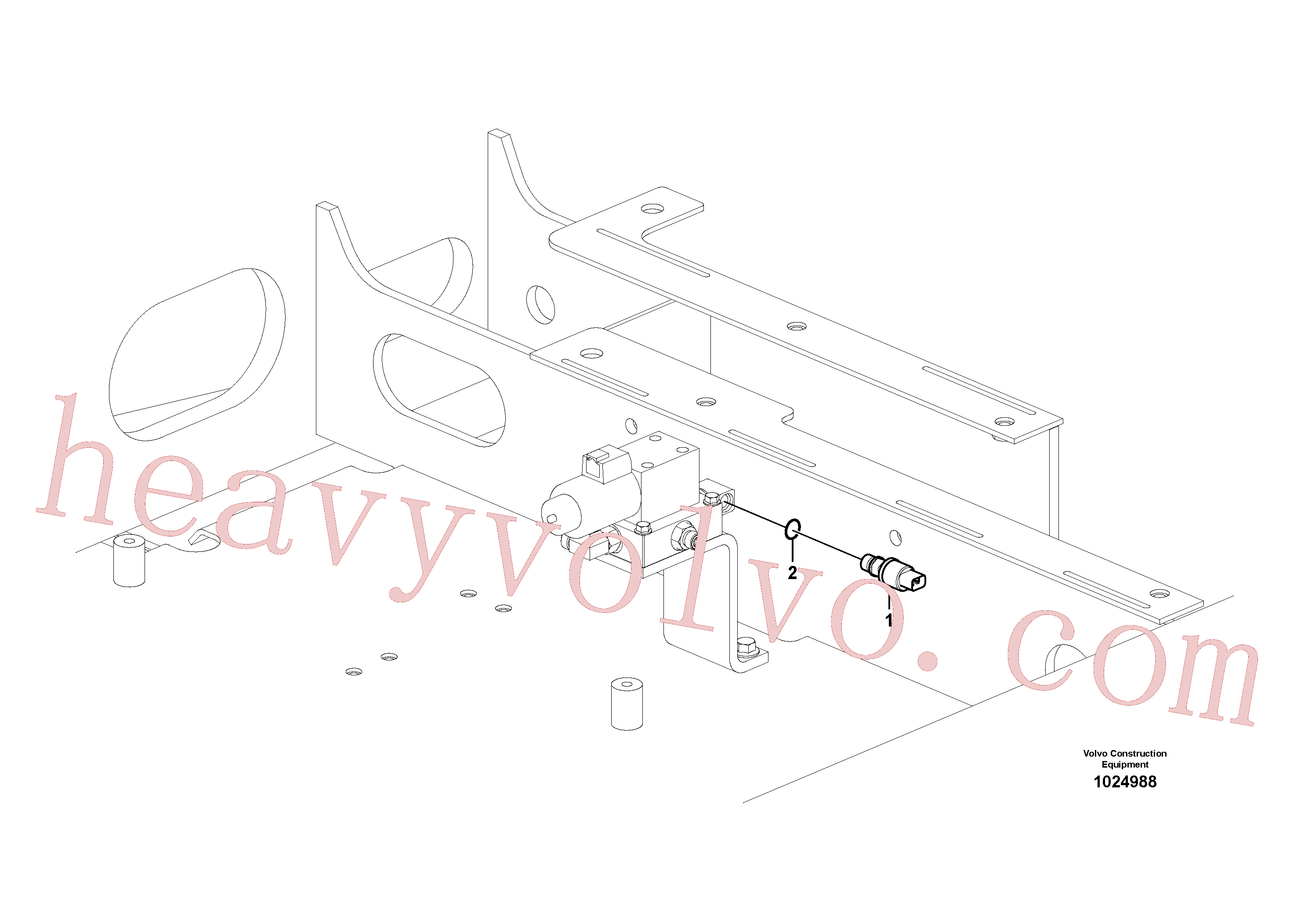 VOE14529295 Switch for Volvo Excavator Parts