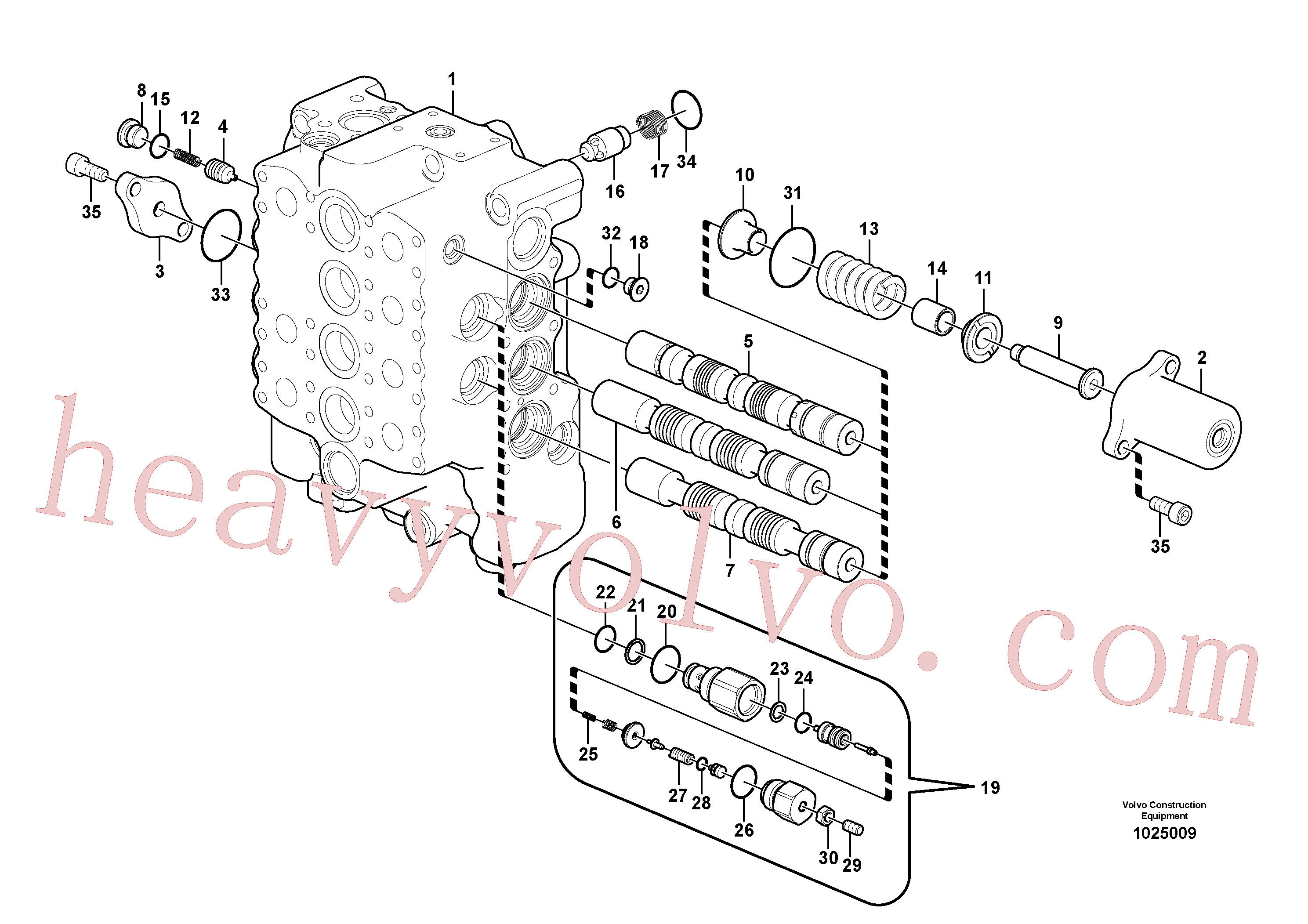 Volvo SA7270-30160 Valve aftermarket part for sale